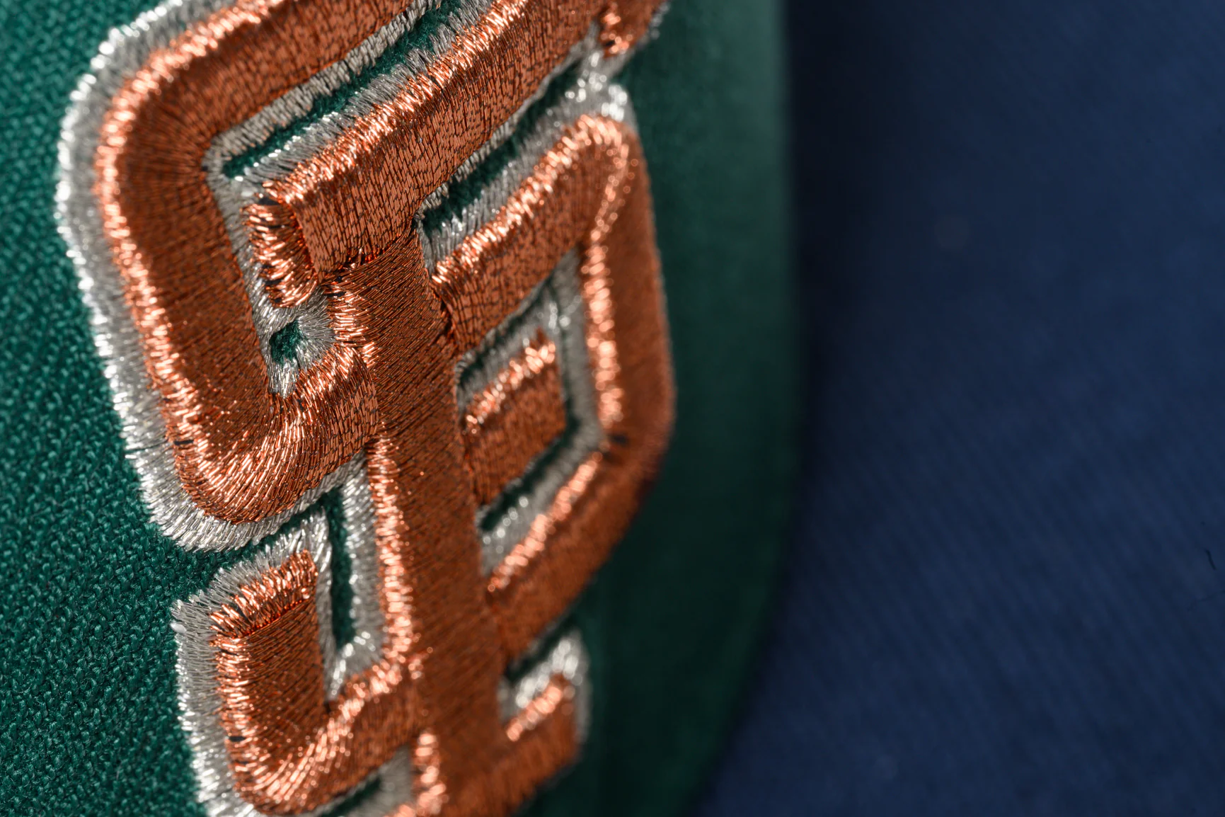 NEW ERA "COPPER HEAD" SAN FRANCISCO FITTED HAT (EMERALD GREEN/OCEANSIDE) - Image 5