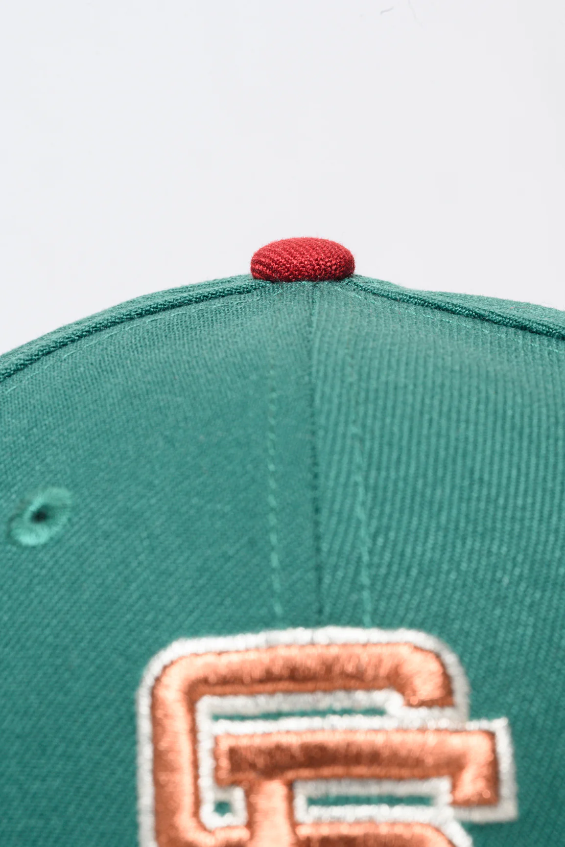 NEW ERA "COPPER HEAD" SAN FRANCISCO FITTED HAT (EMERALD GREEN/OCEANSIDE) - Image 6