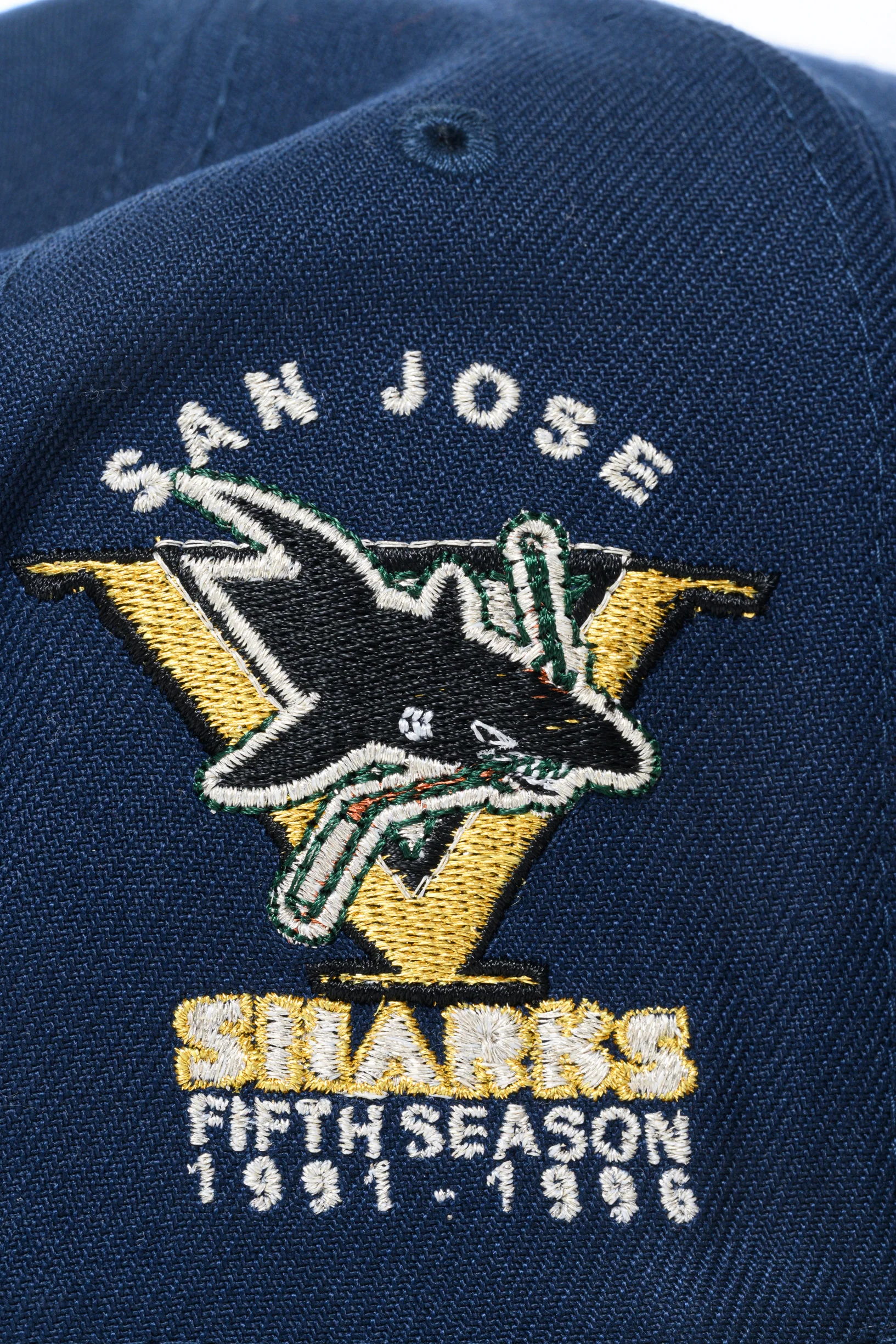 NEW ERA "FRESH WATER" SAN JOSE SHARKS FITTED HAT (OCEANSIDE/LIGHT BLUE) - Image 3