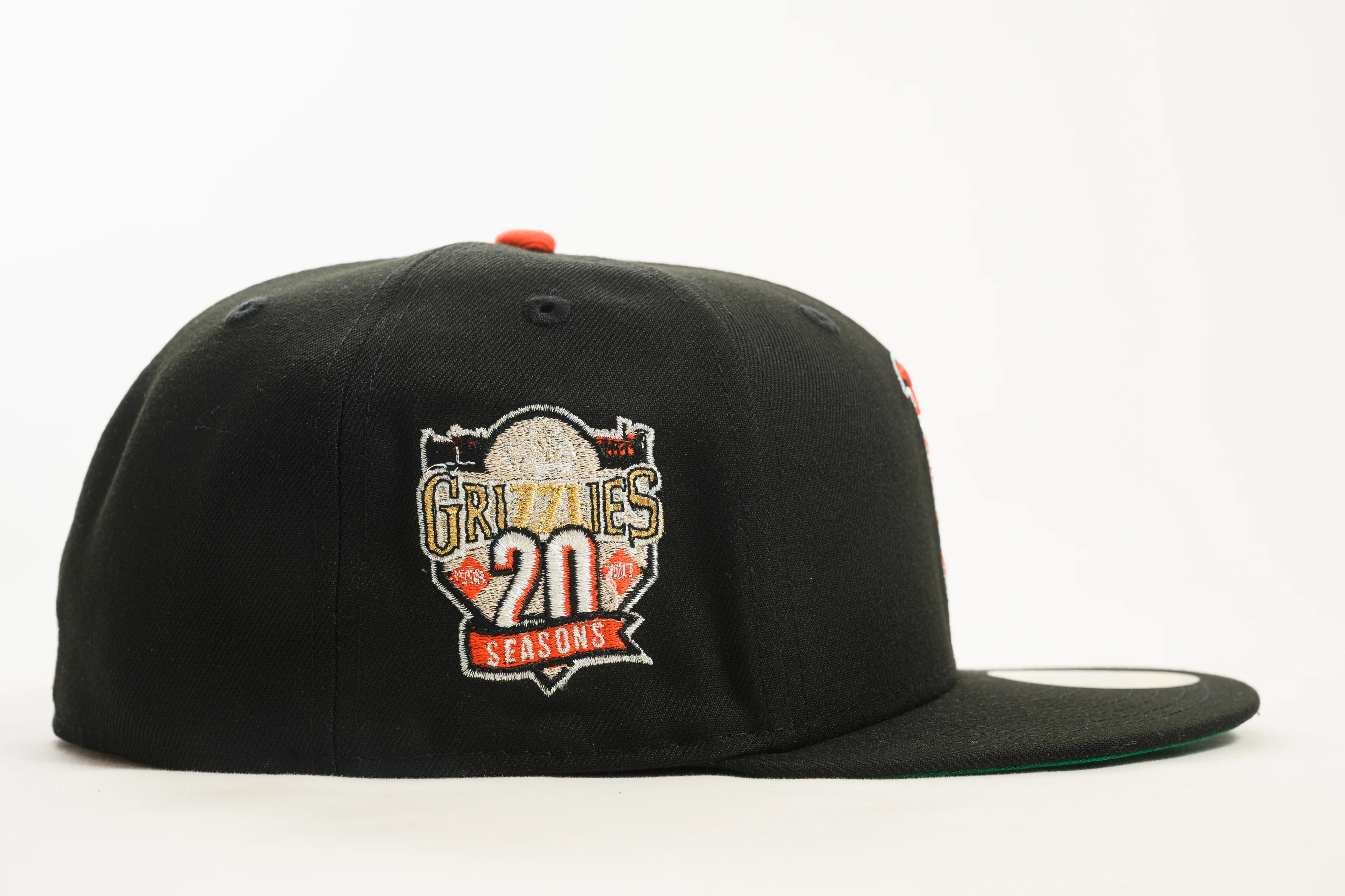 NEW ERA "FRISCO GIANTS" FRESNO GRIZZLIES FITTED HAT (BLACK/ORANGE) - Image 4