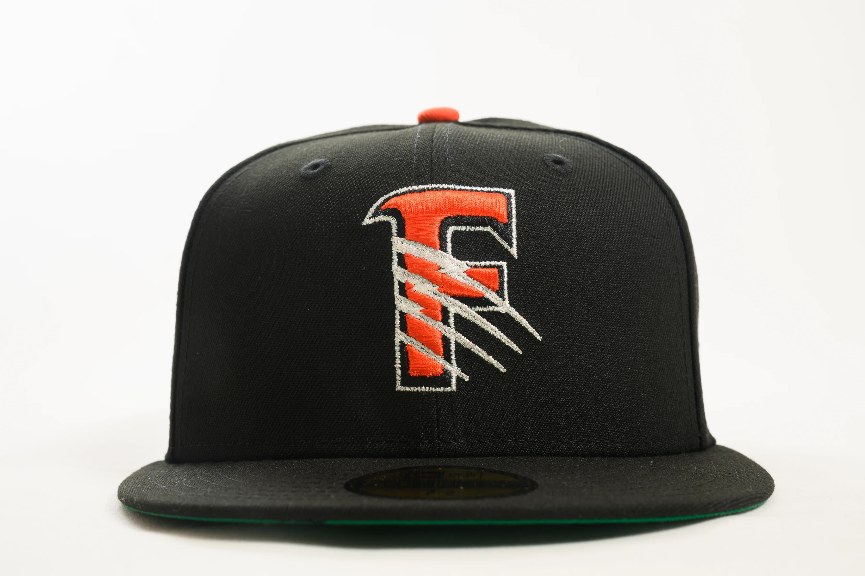 NEW ERA "FRISCO GIANTS" FRESNO GRIZZLIES FITTED HAT (BLACK/ORANGE) - Image 5