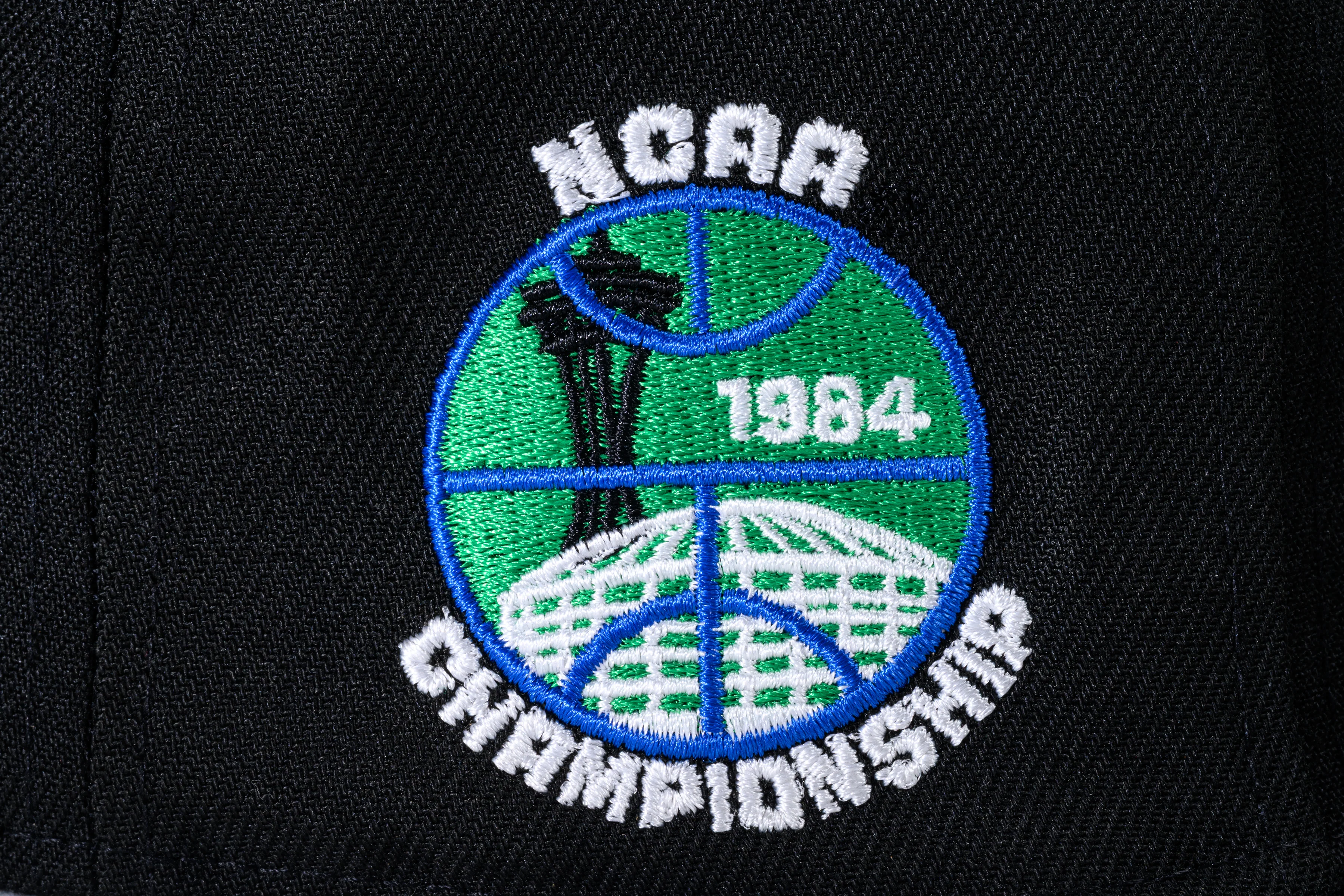NEW ERA "G BOYZ" GEORGETOWN HOYAS FITTED HAT (BLACK/NAVY/GREY) - Image 3