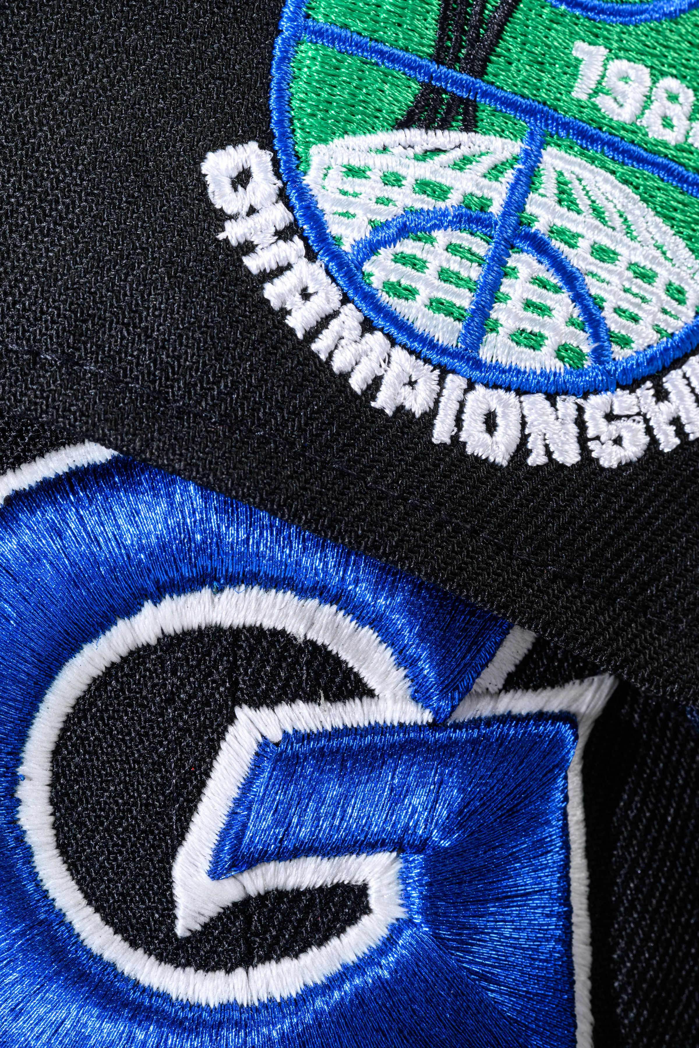 NEW ERA "G BOYZ" GEORGETOWN HOYAS FITTED HAT (BLACK/NAVY/GREY) - Image 9
