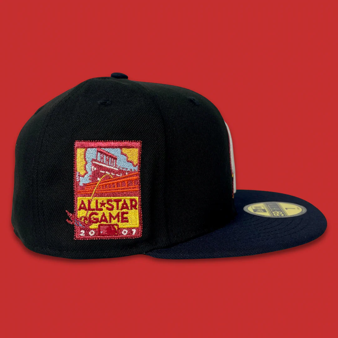 NEW ERA "GHOST" SAN FRANCISCO GIANTS FITTED HAT (BLACK/NAVY) - Image 3