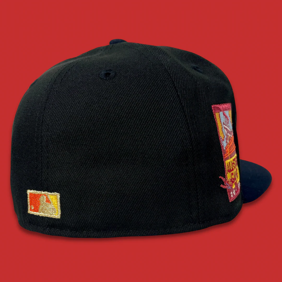 NEW ERA "GHOST" SAN FRANCISCO GIANTS FITTED HAT (BLACK/NAVY) - Image 4