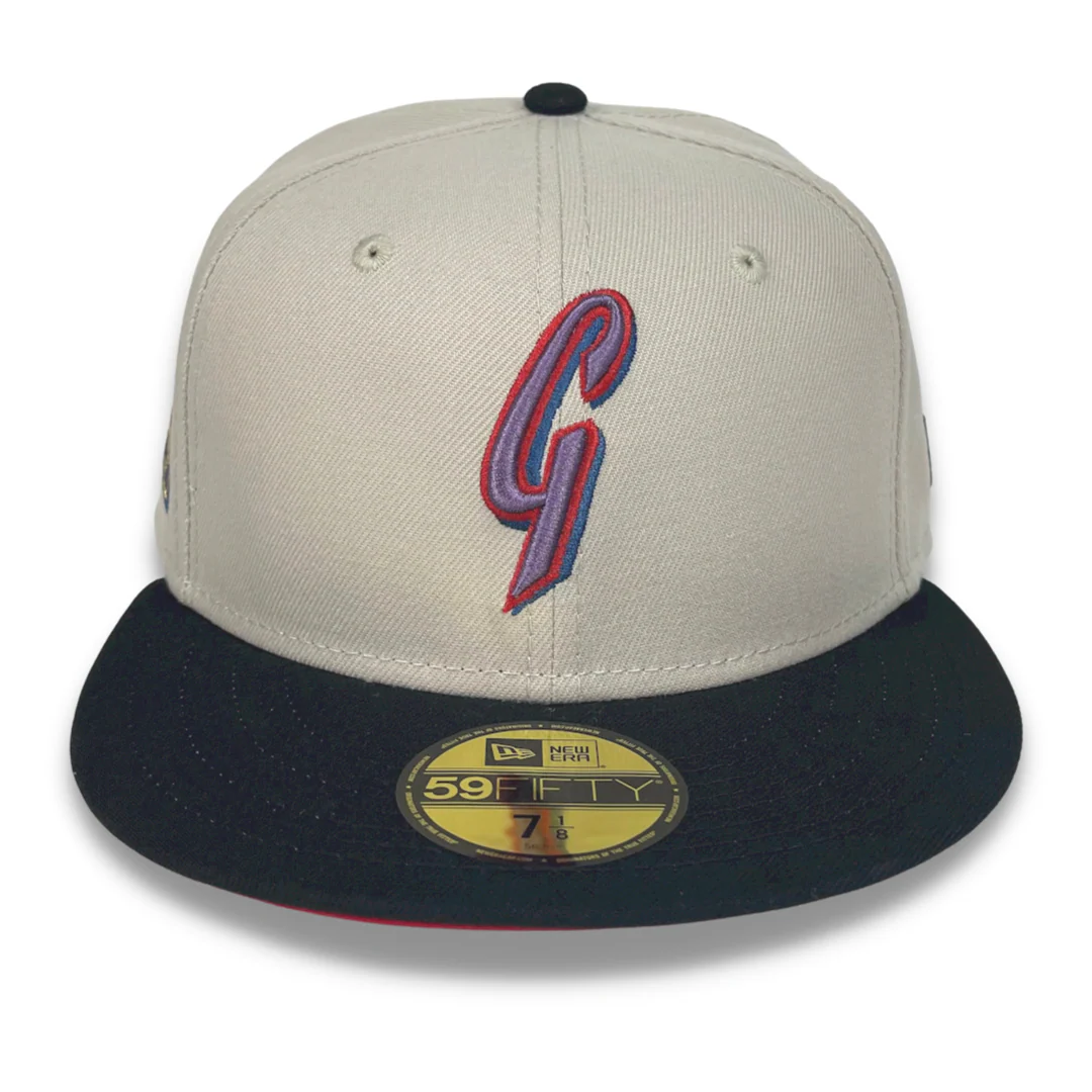 NEW ERA "GRANT" SF GIANTS FITTED HAT (STONE GREY/BLACK) (SIZE 7 1/2, 7 5/8 & 8 1/8) - Image 2