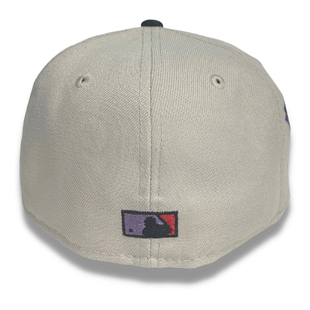 NEW ERA "GRANT" SF GIANTS FITTED HAT (STONE GREY/BLACK) (SIZE 7 1/2, 7 5/8 & 8 1/8) - Image 5