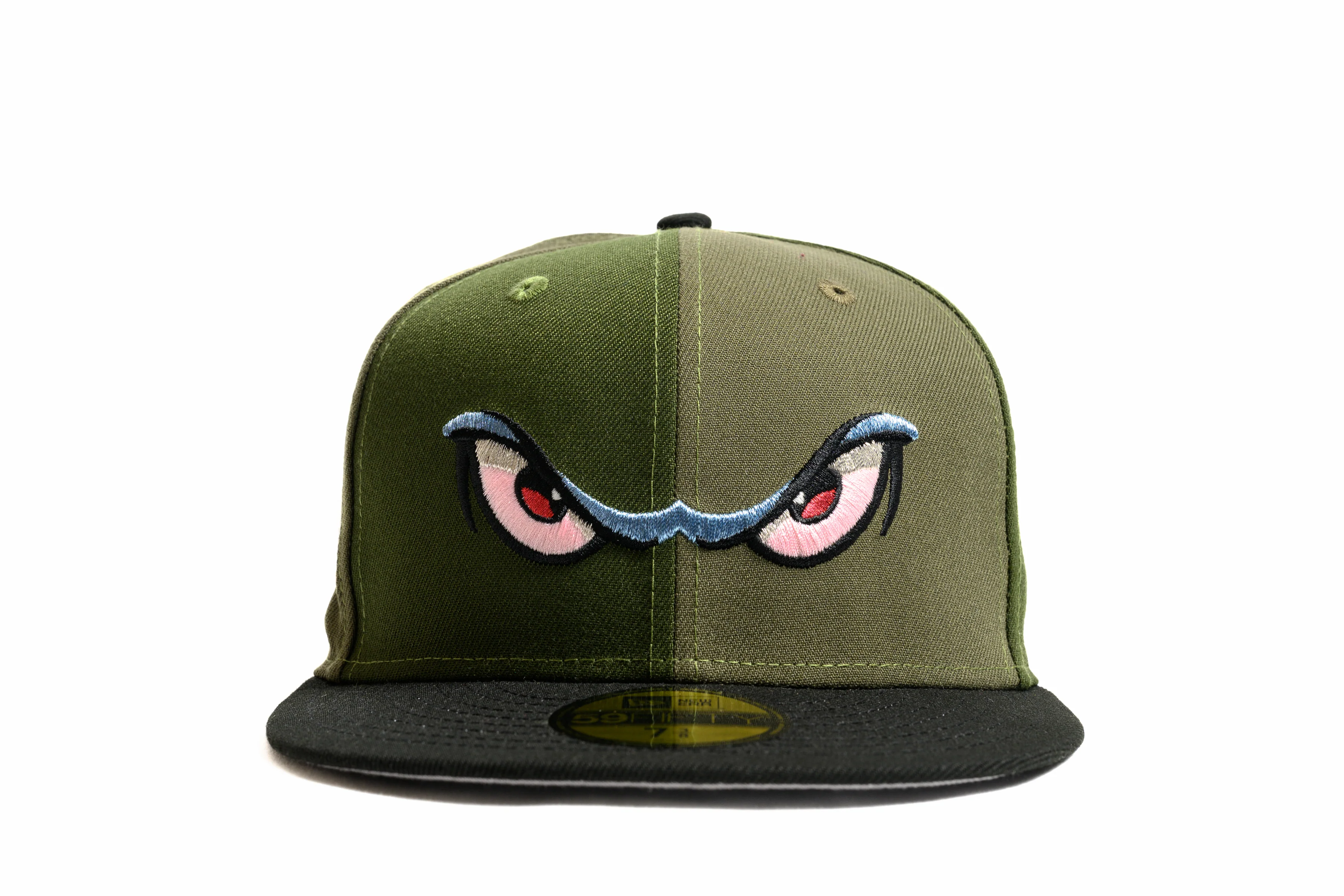 NEW ERA "GRIME" LAKE ELSINORE STORM FITTED HAT (RIFLE GREEN/NEW OLIVE/BLACK) - Image 9