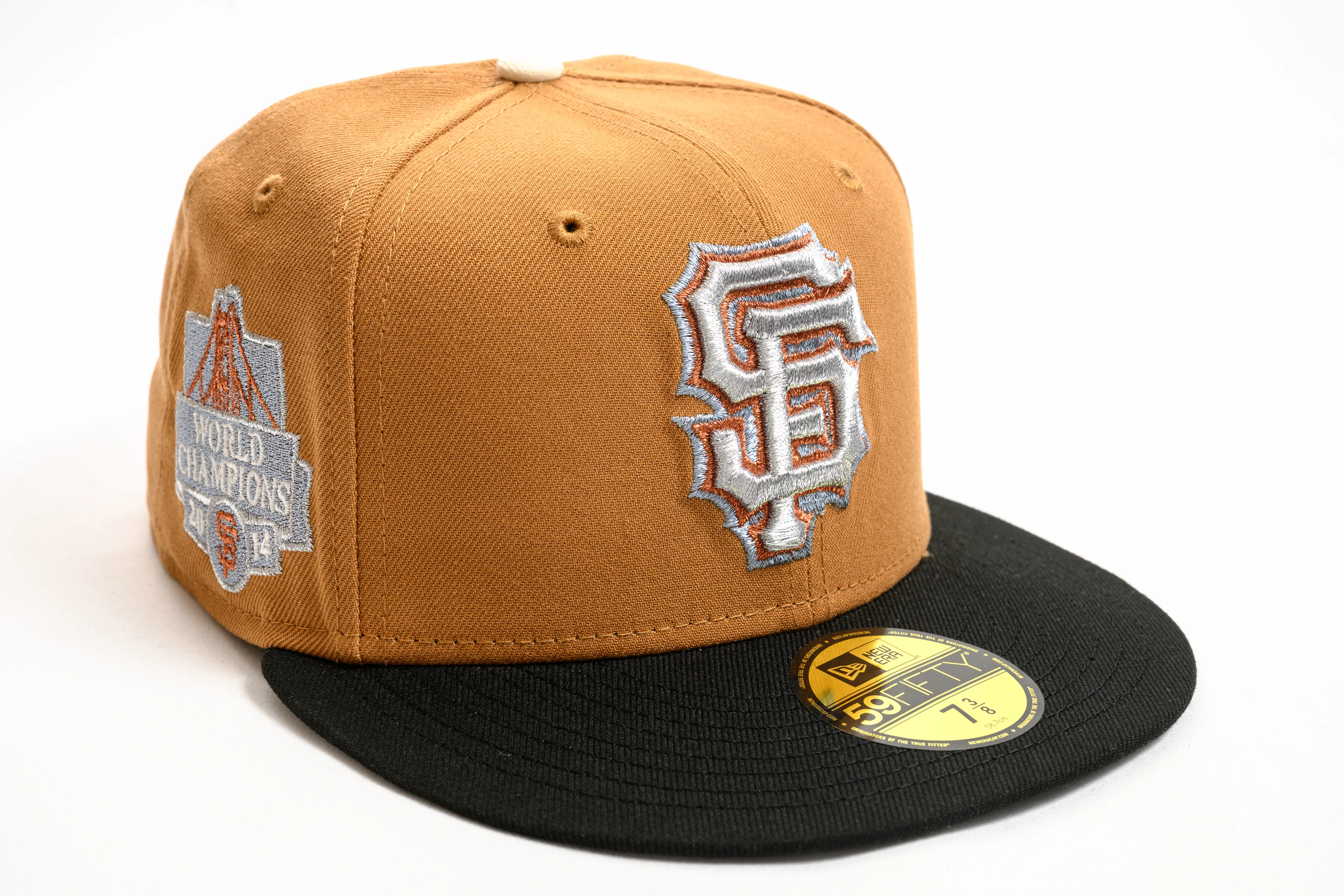NEW ERA "MISSING JEWEL" SAN FRANCISCO GIANTS FITTED HAT (BRONZE/BLACK/CHROME)