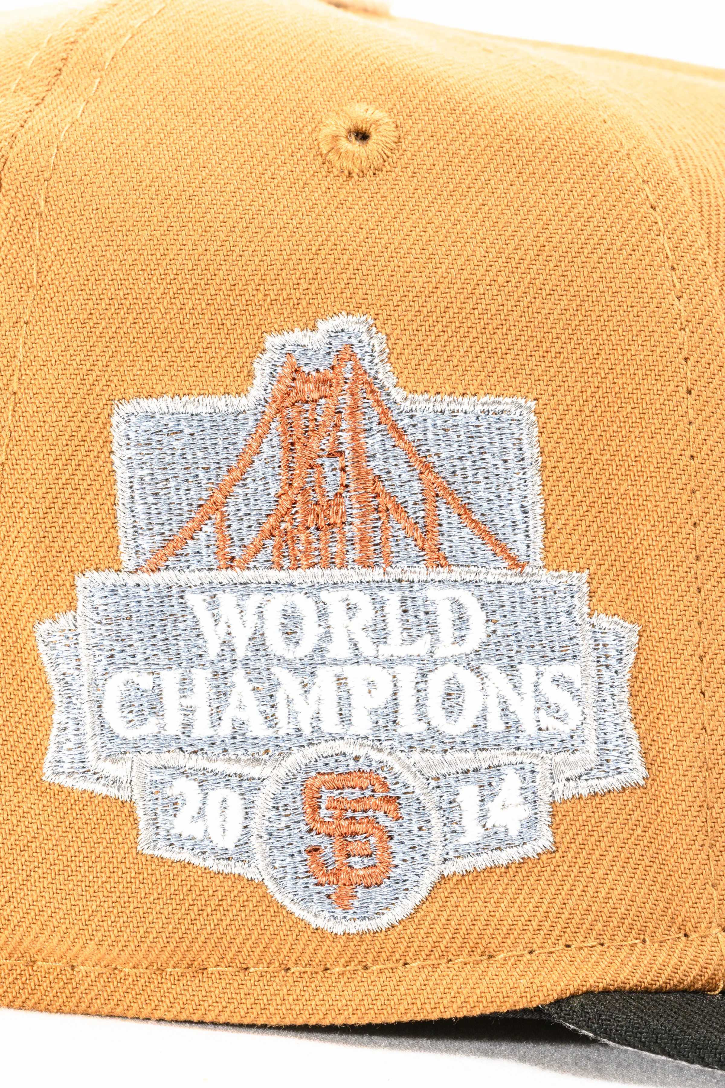 NEW ERA "MISSING JEWEL" SAN FRANCISCO GIANTS FITTED HAT (BRONZE/BLACK/CHROME) - Image 5