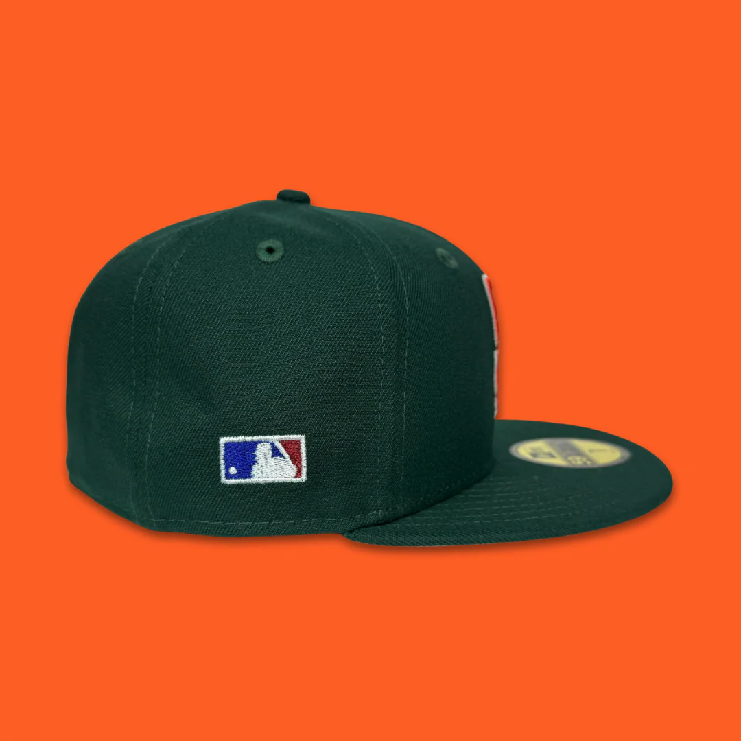 NEW ERA “HUNTERS POINT" SF GIANTS FITTED HAT (DARK GREEN) - Image 3