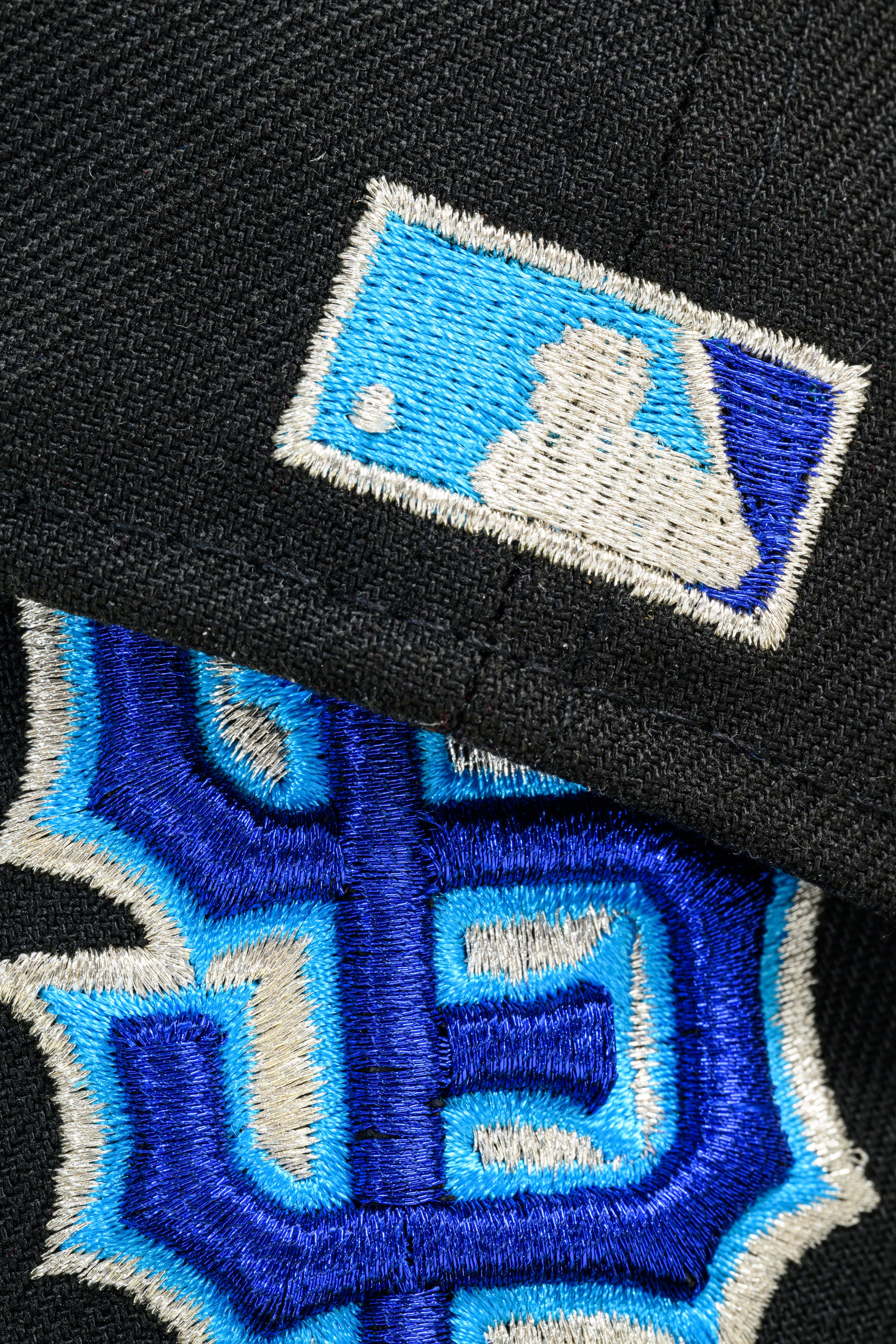 NEW ERA "ICE MAN” SAN FRANCISCO GIANTS FITTED HAT (BLACK/TEAL) - Image 6