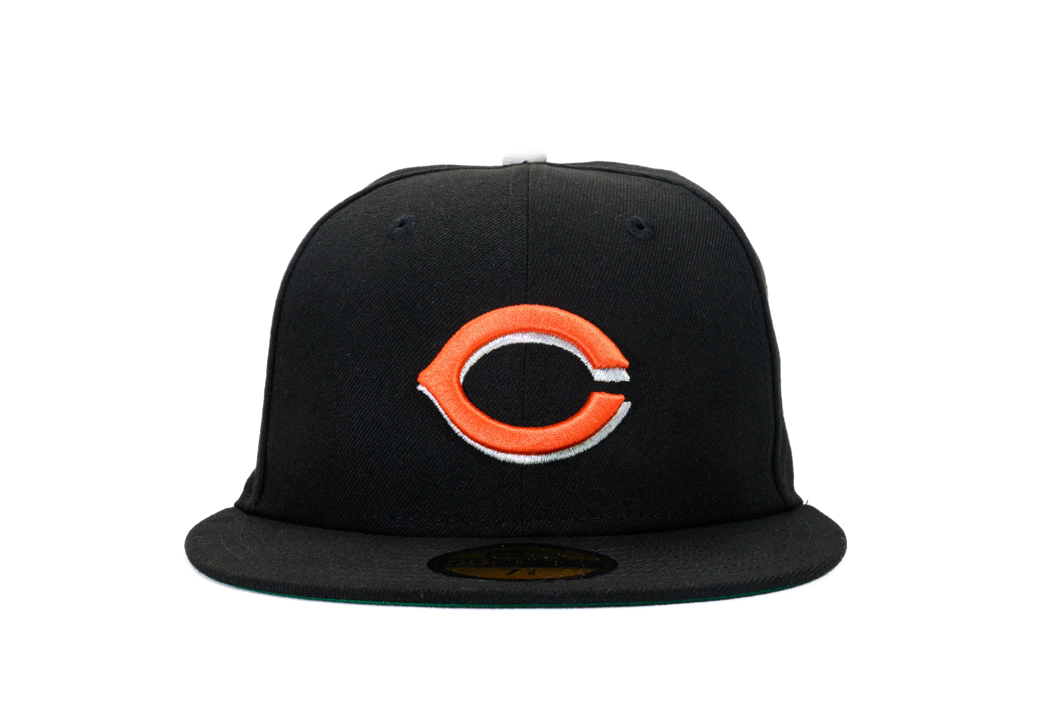 NEW ERA "ICKEY SHUFFLE" CINCINATTI REDS FITTED HAT (BLACK/ORANGE) - Image 6