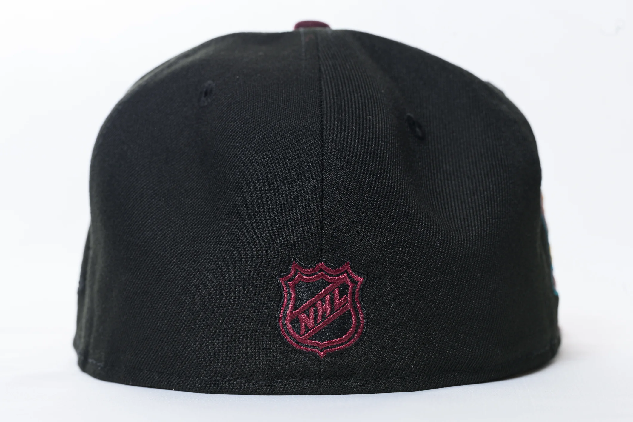 NEW ERA "INSTANT VINTAGE" ANAHEIM DUCKS FITTED HAT (MAROON/BLACK) - Image 4