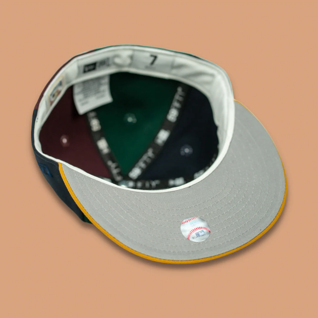 NEW ERA “WORLDWIDE" SEATTLE PILOTS FITTED HAT (MULTI) - Image 3