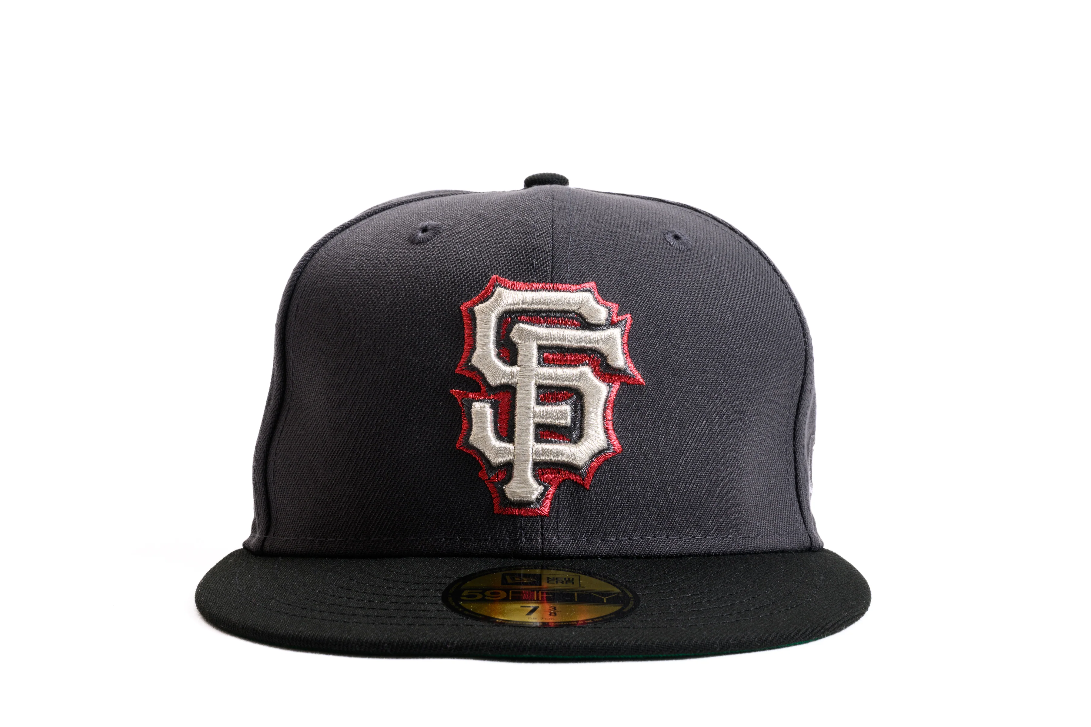 NEW ERA "IRON DRAGON" SAN FRANCISCO GIANTS FITTED HAT (DARK GRAPHITE/BLACK) - Image 7