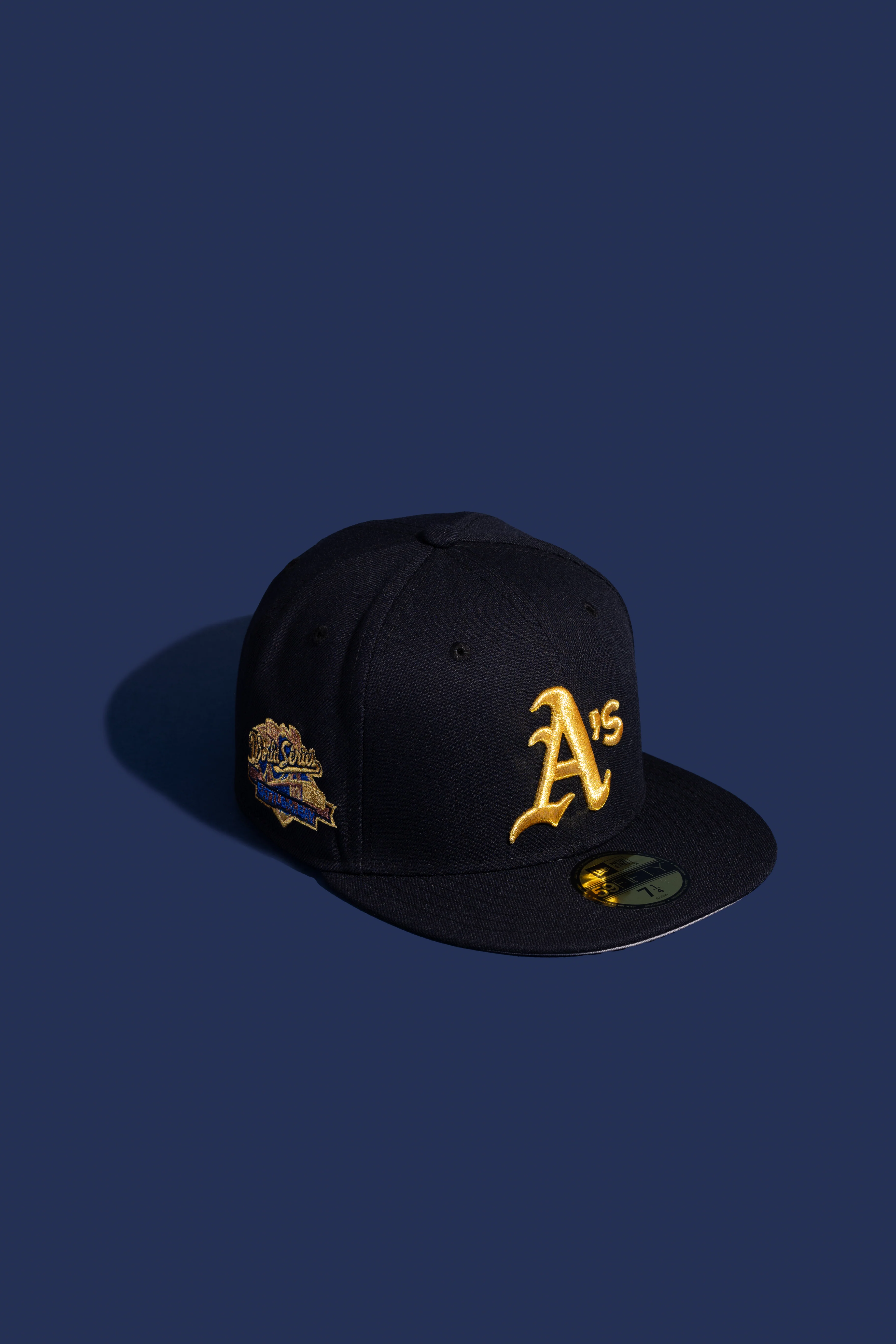 NEW ERA “HAAS PAVILION" OAKLAND A'S FITTED HAT (NAVY)