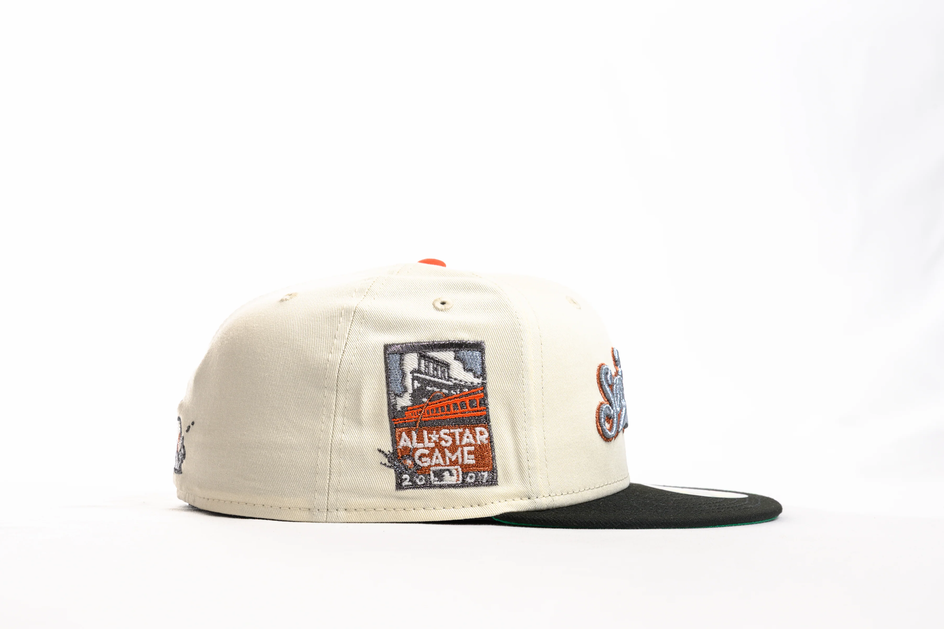 NEW ERA "KING OF SF" SAN FRANCISCO GIANTS FITTED HAT (STONE GREY/BLACK - Image 5