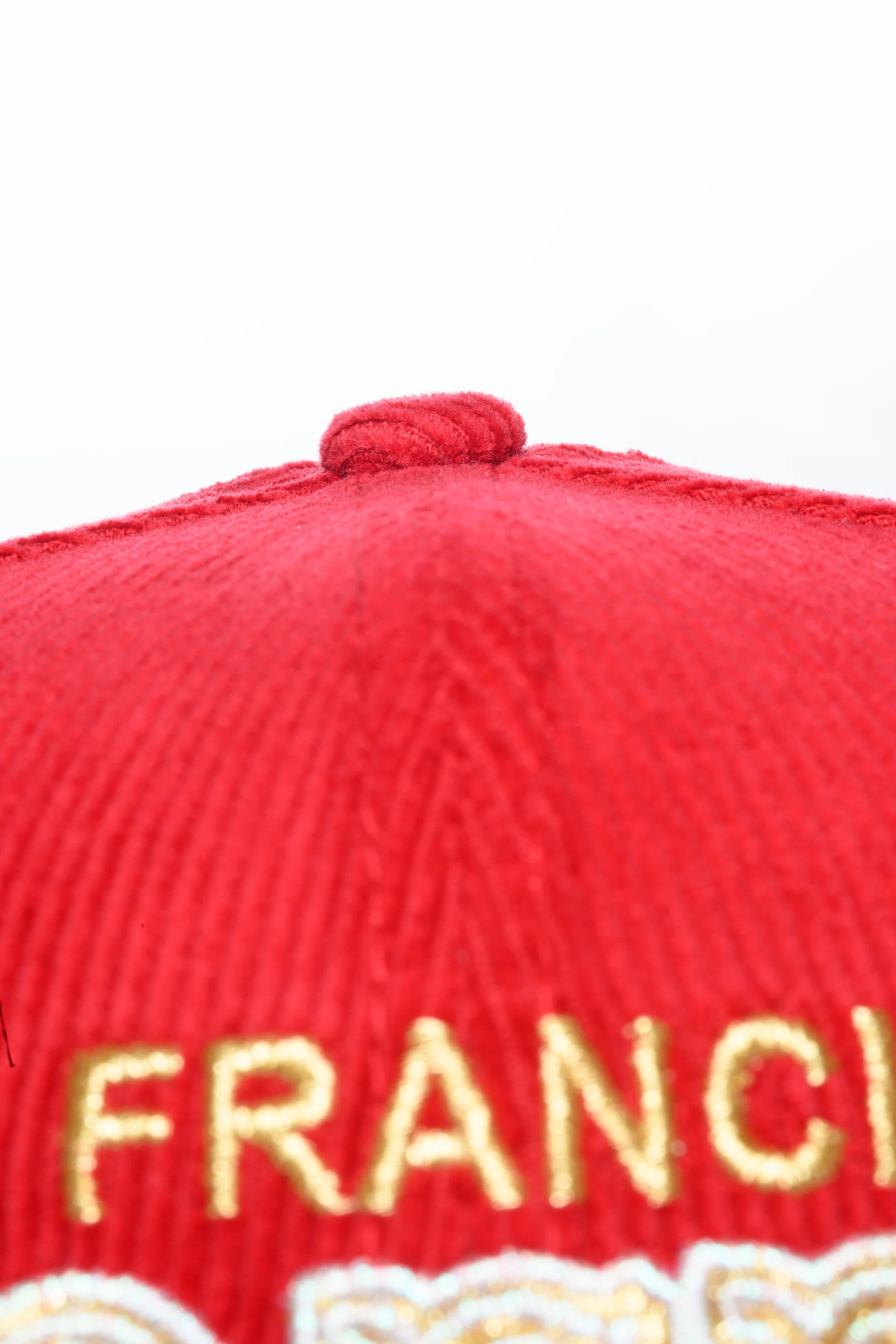NEW ERA "LOLO" SAN FRANCISCO 49ERS FITTED HAT (RED CORDUROY) - Image 6