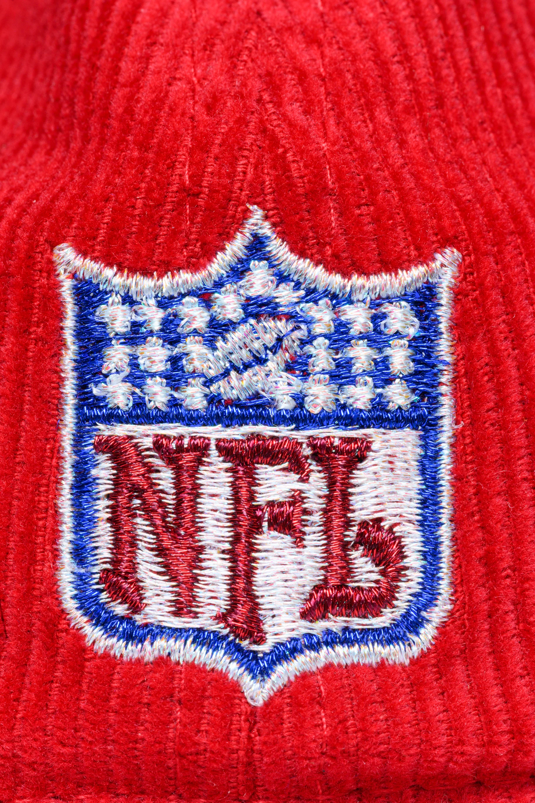 NEW ERA "LOLO" SAN FRANCISCO 49ERS FITTED HAT (RED CORDUROY) - Image 7