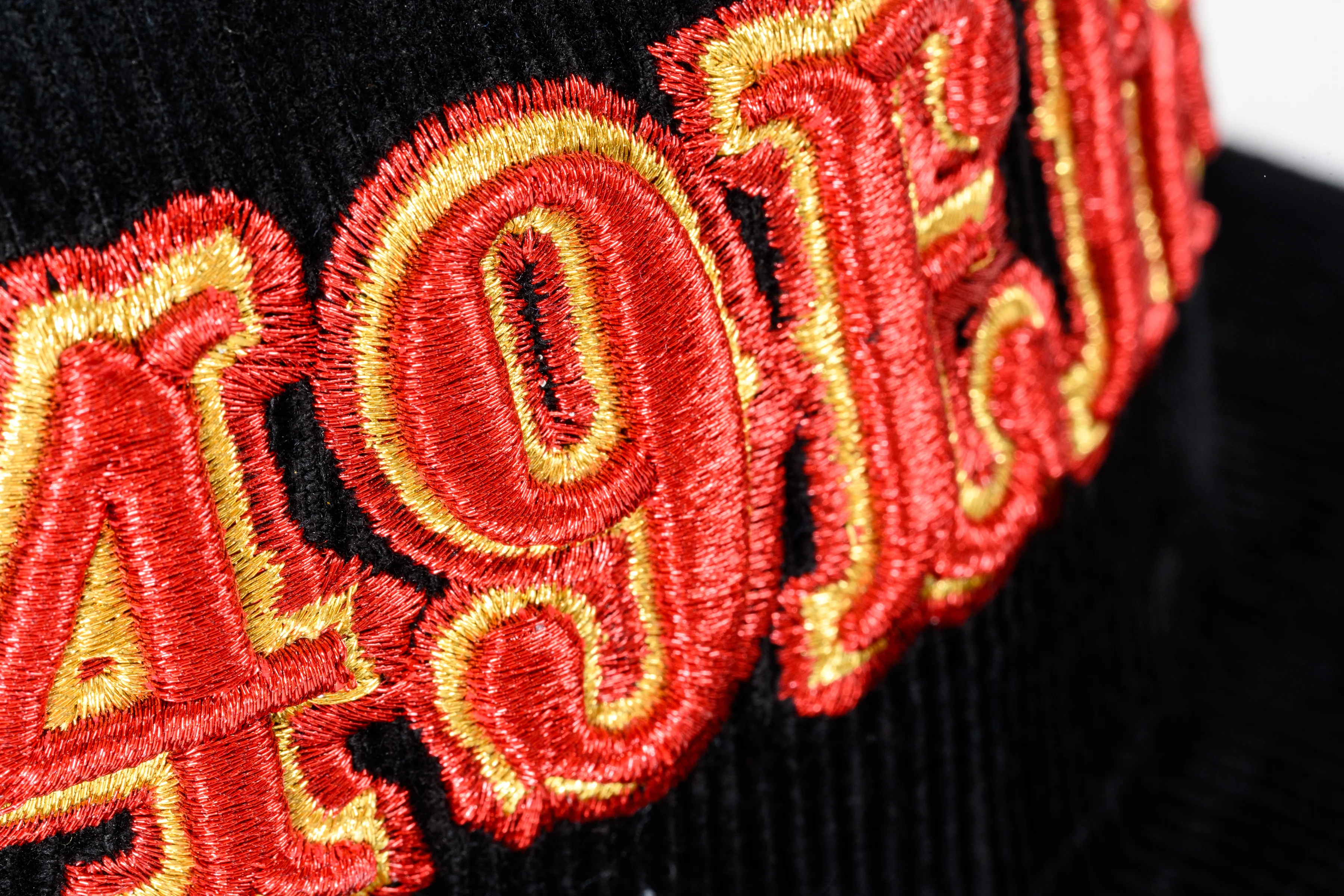 NEW ERA "LOLO 2.0" SAN FRANCISCO 49ERS FITTED HAT (BLACK CORDUROY) - Image 6