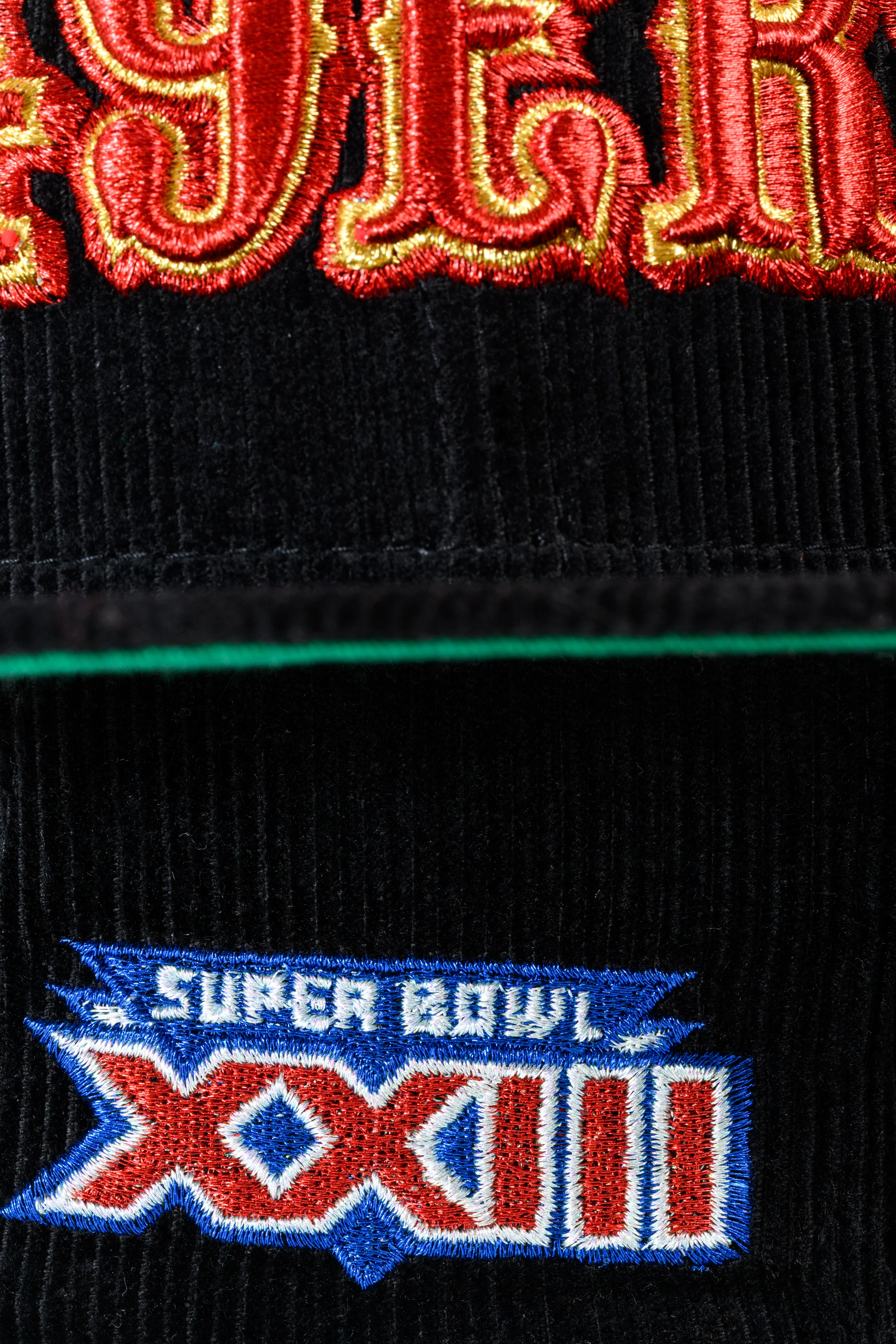 NEW ERA "LOLO 2.0" SAN FRANCISCO 49ERS FITTED HAT (BLACK CORDUROY) - Image 8