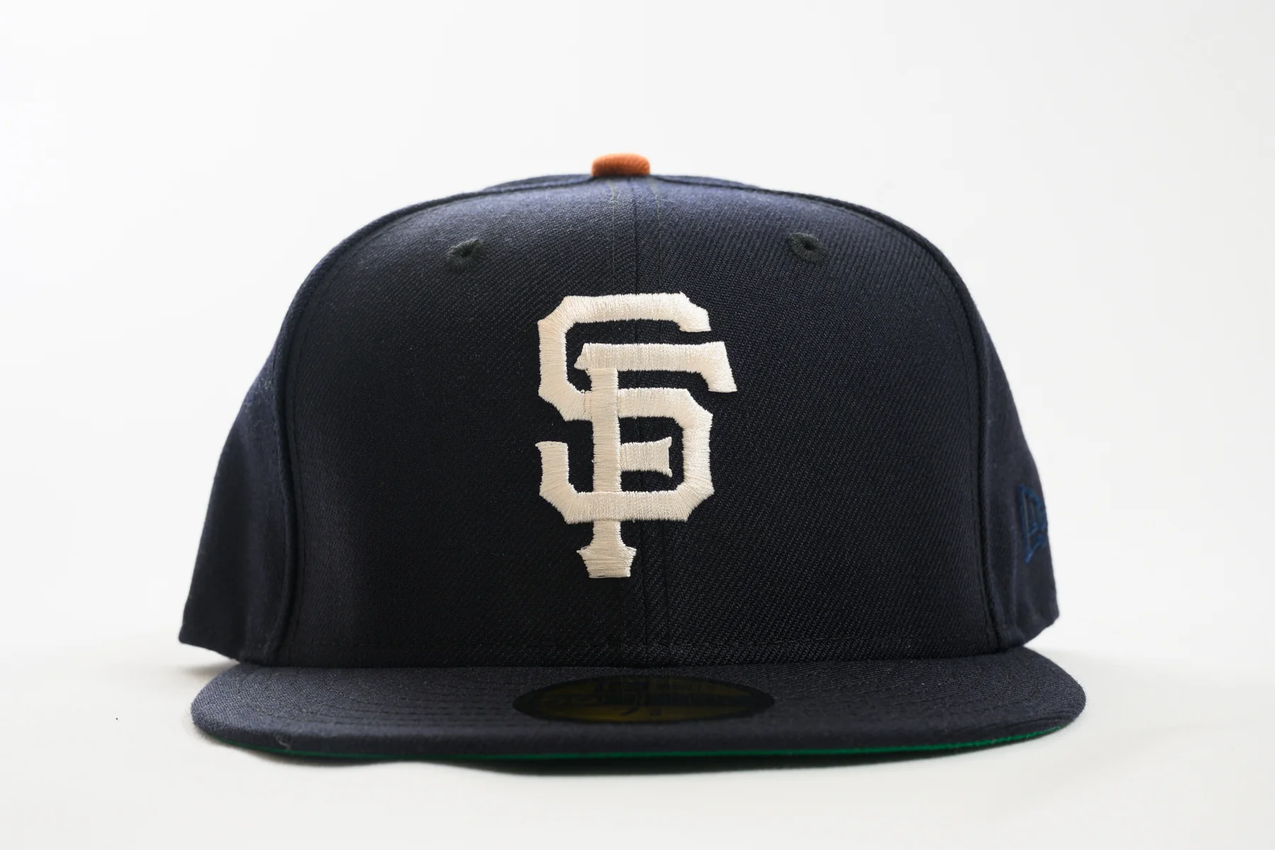 NEW ERA "LOU SEAL" SF GIANTS FITTED HAT (NAVY/WOOL) - Image 5