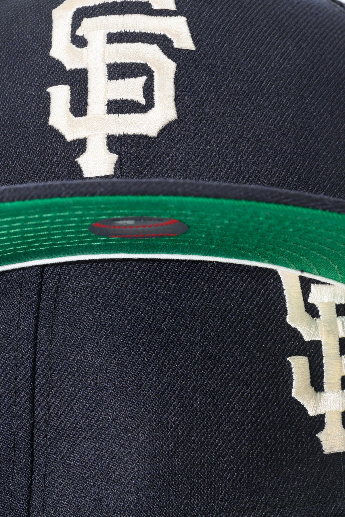 NEW ERA "LOU SEAL" SF GIANTS FITTED HAT (NAVY/WOOL) - Image 7