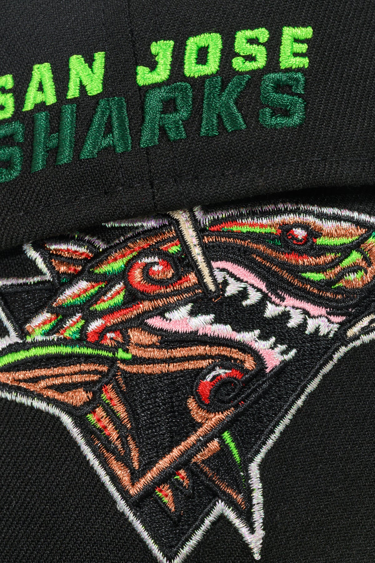NEW ERA "MAUI" SAN JOSE SHARKS (DARK GREEN/BLACK) - Image 8