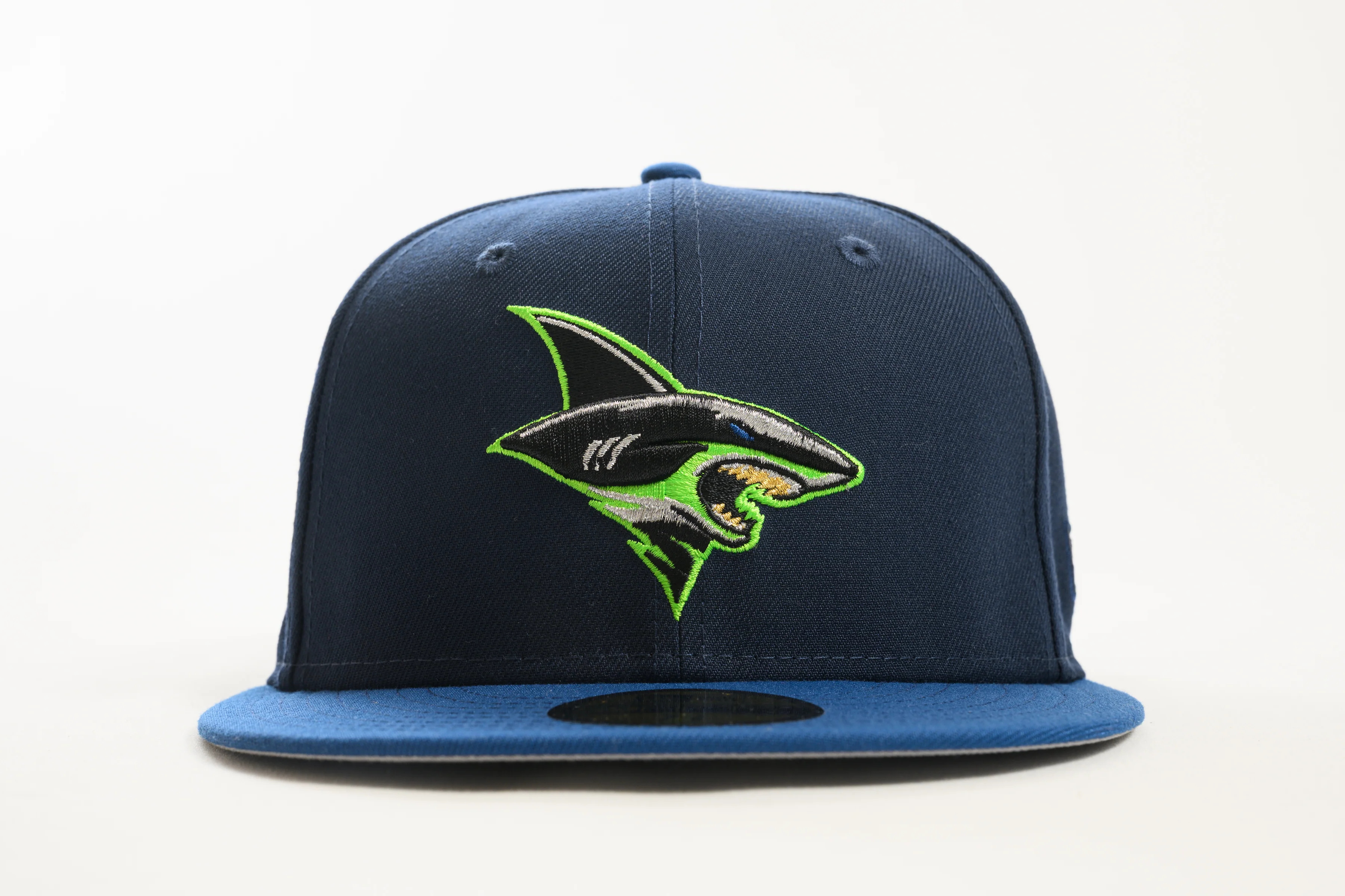 NEW ERA "MEG" SAN JOSE SHARKS FITTED HAT (OCEANSIDE/SONGBIRD BLUE) - Image 8