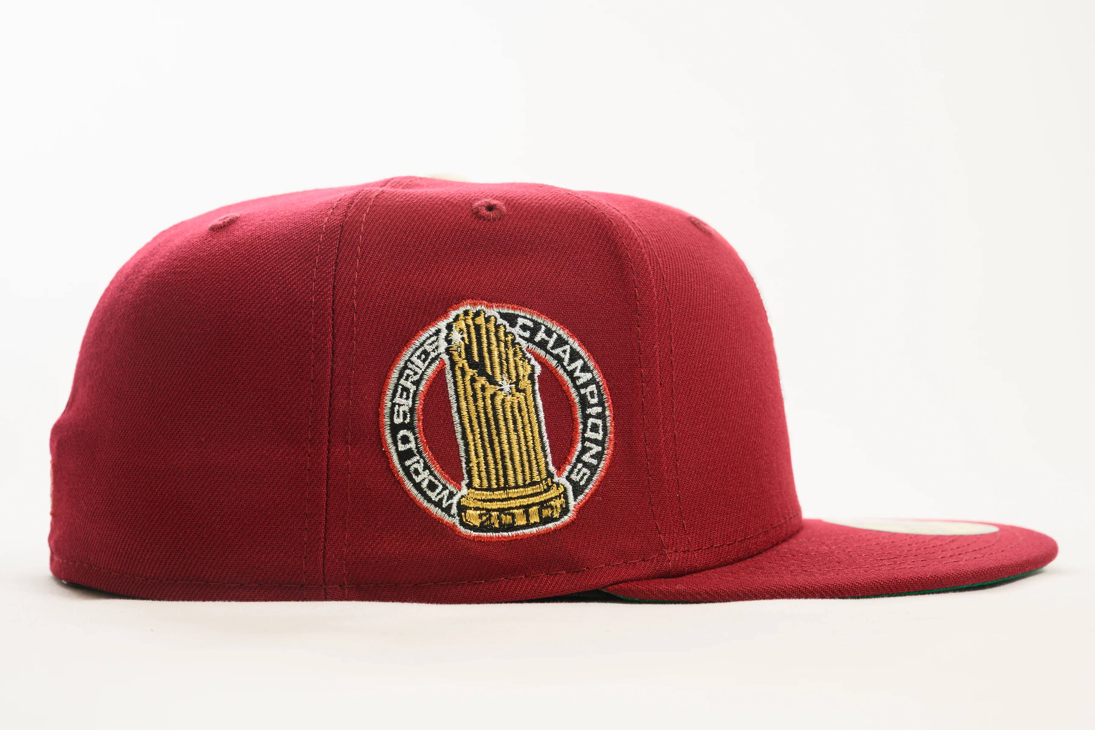 NEW ERA "MISSION REDS" SAN FRANCISCO GIANTS FITTED HAT (CARDINAL/CHROME) - Image 4