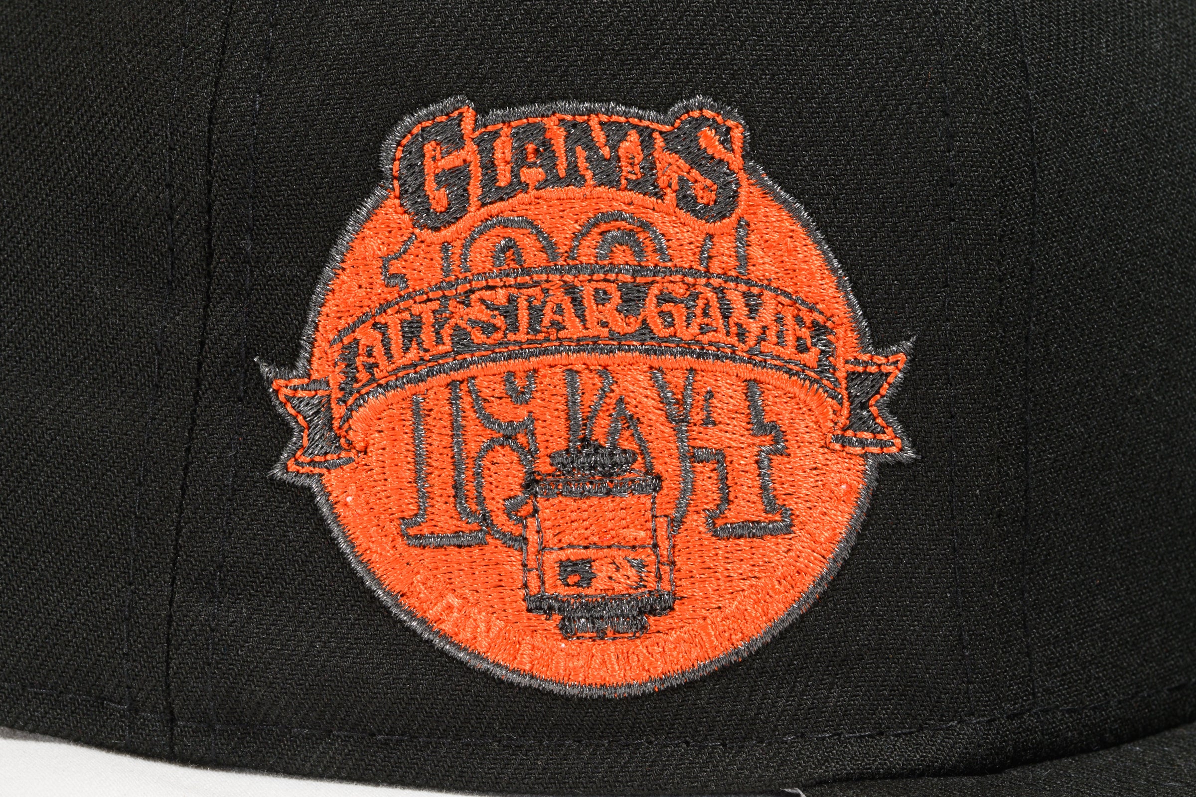 NEW ERA "MITCHELL" SF GIANTS FITTED HAT (BLACK/YELLOW/ORANGE) - Image 5