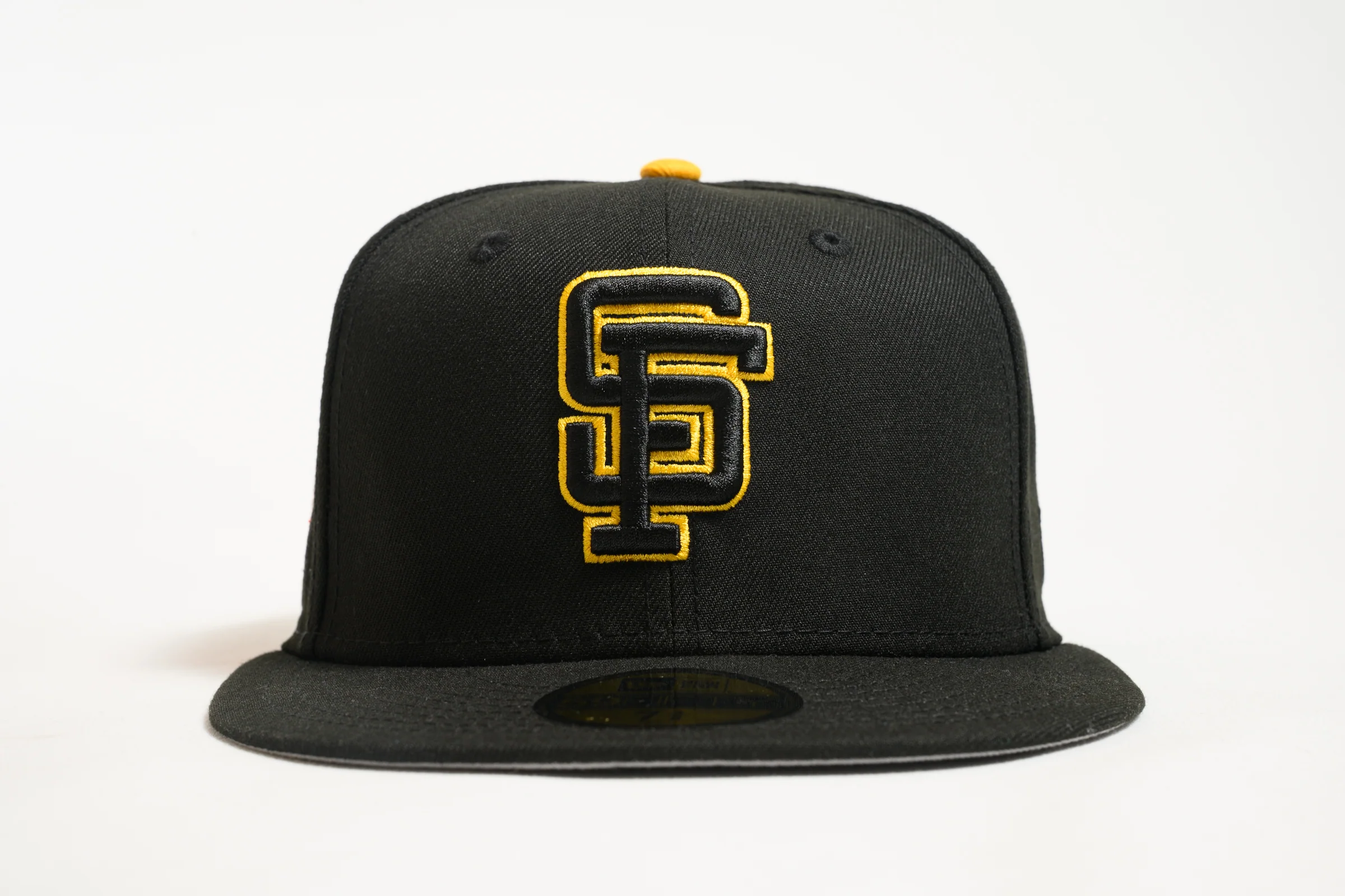 NEW ERA "MITCHELL" SF GIANTS FITTED HAT (BLACK/YELLOW/ORANGE) - Image 7