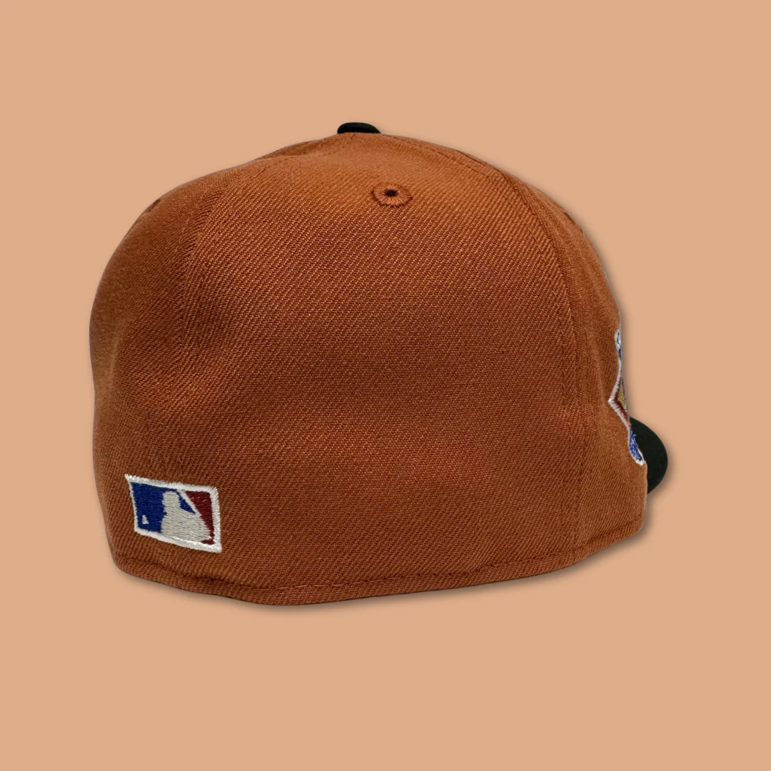 NEW ERA “NATIONAL" SF GIANTS FITTED HAT (RUST/BLACK) - Image 3