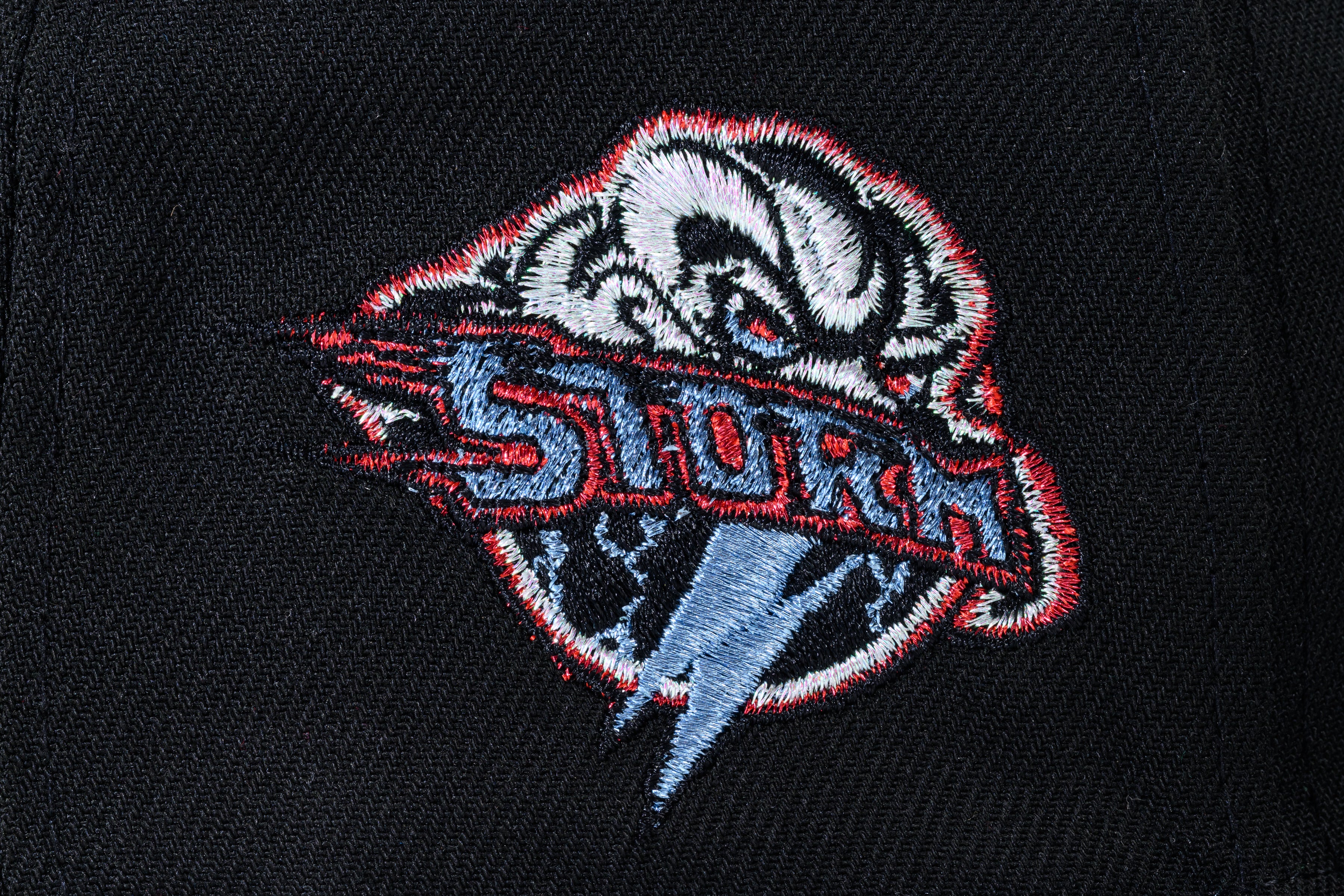 NEW ERA "NO FEAR" ELSINORE STORM FITTED HAT (BLACK/NAVY/RED) - Image 4