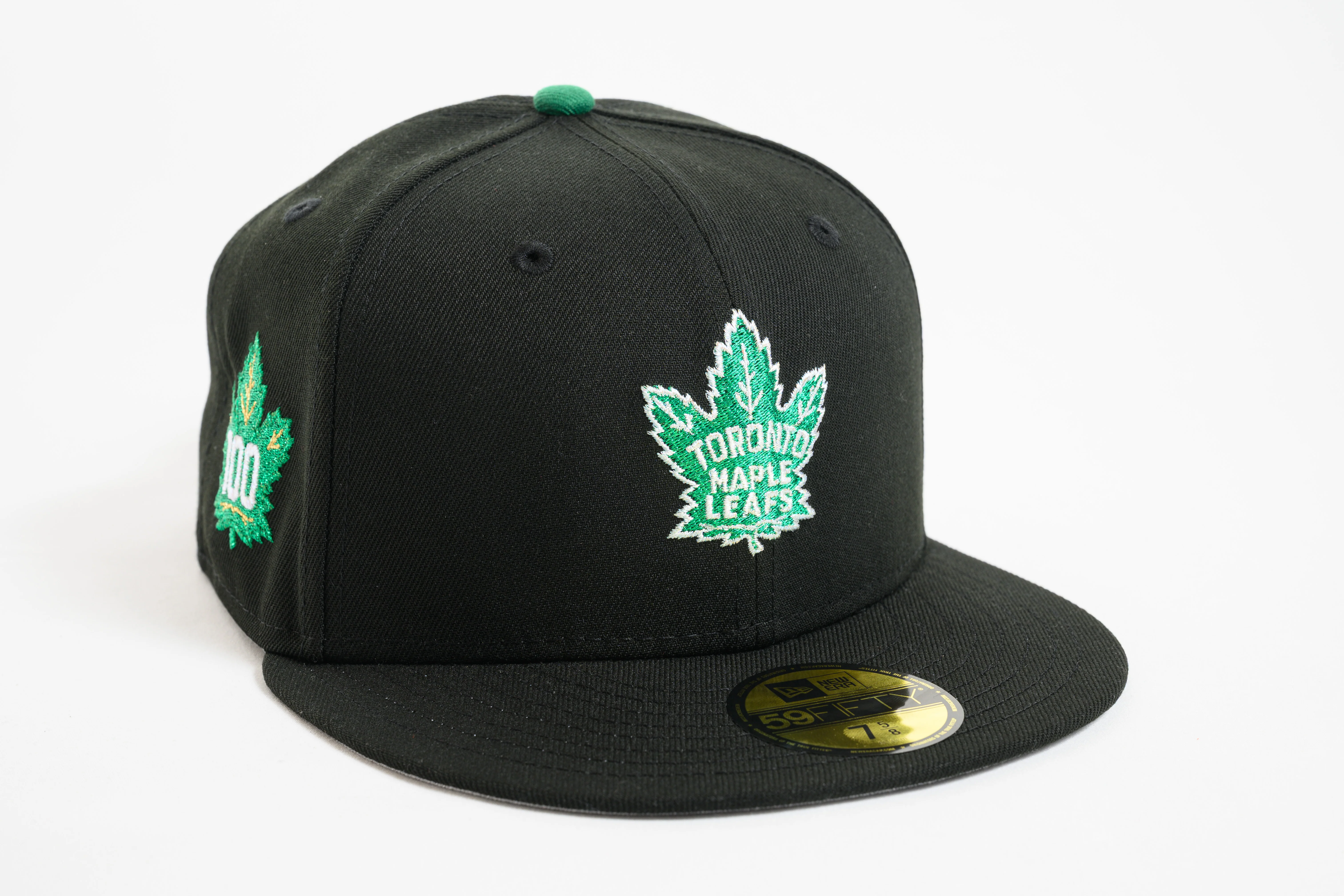 NEW ERA "OG" TORONTO MAPLE LEAFS FITTED HAT (BLACK/GREEN)