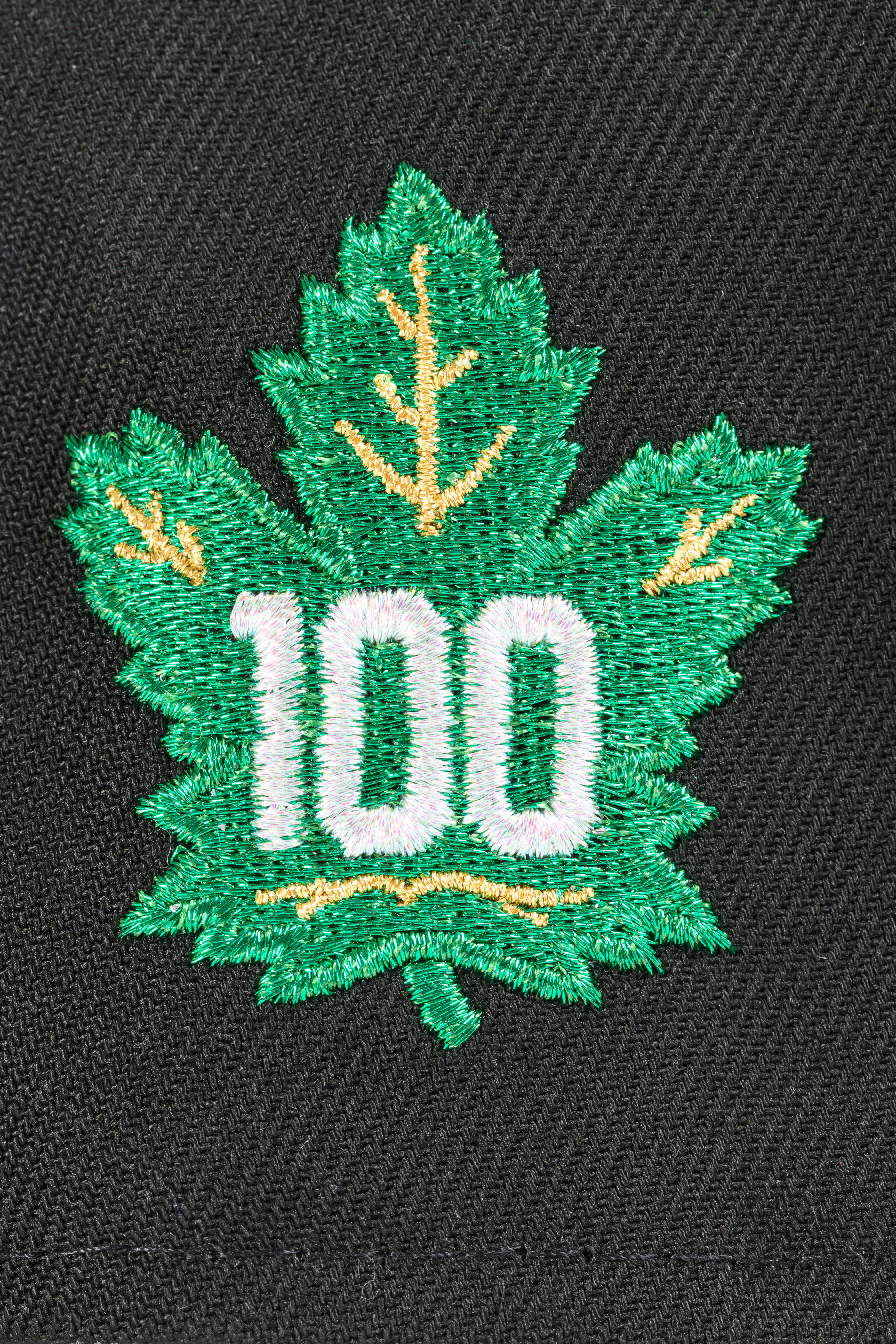 NEW ERA "OG" TORONTO MAPLE LEAFS FITTED HAT (BLACK/GREEN) - Image 4