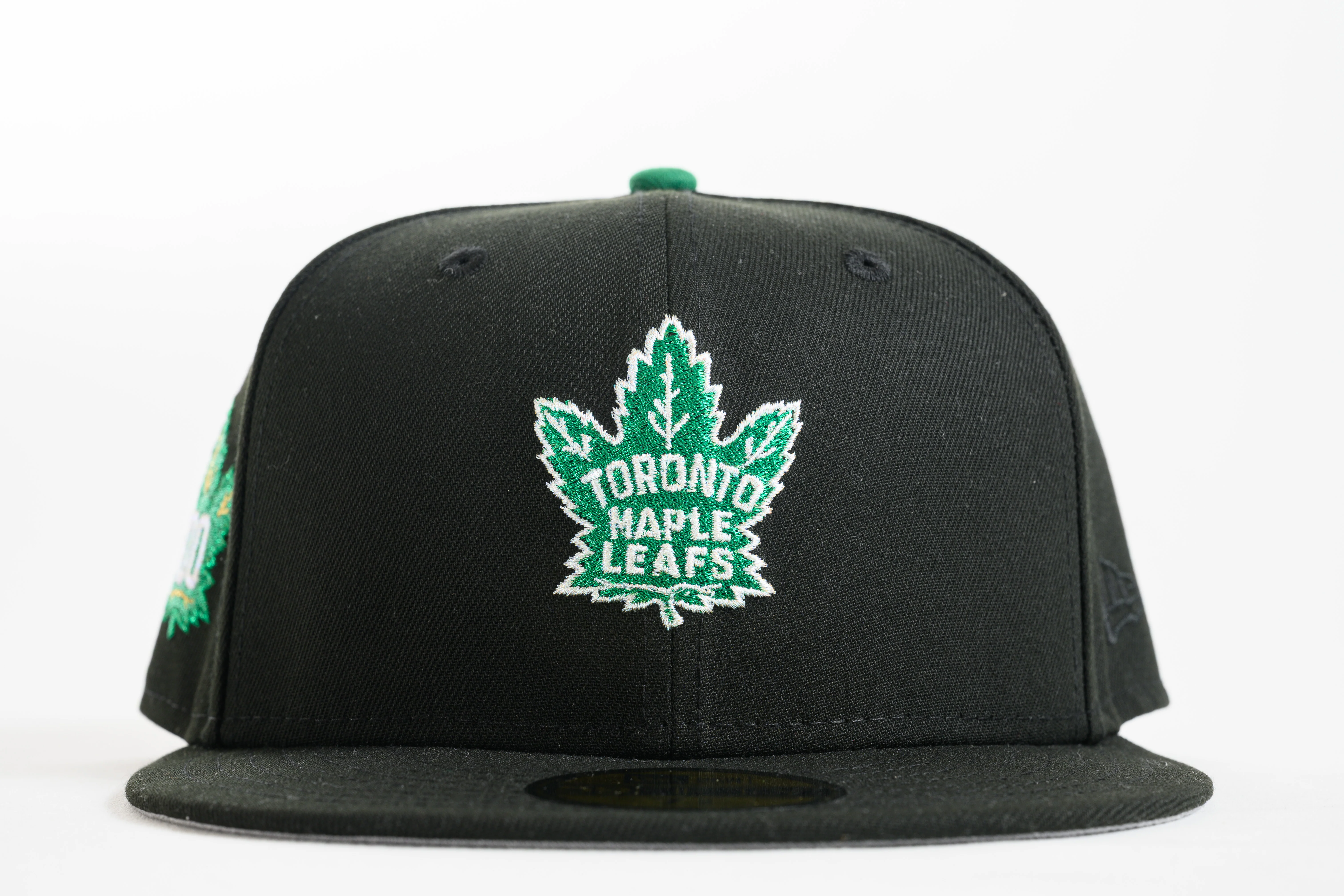 NEW ERA "OG" TORONTO MAPLE LEAFS FITTED HAT (BLACK/GREEN) - Image 7