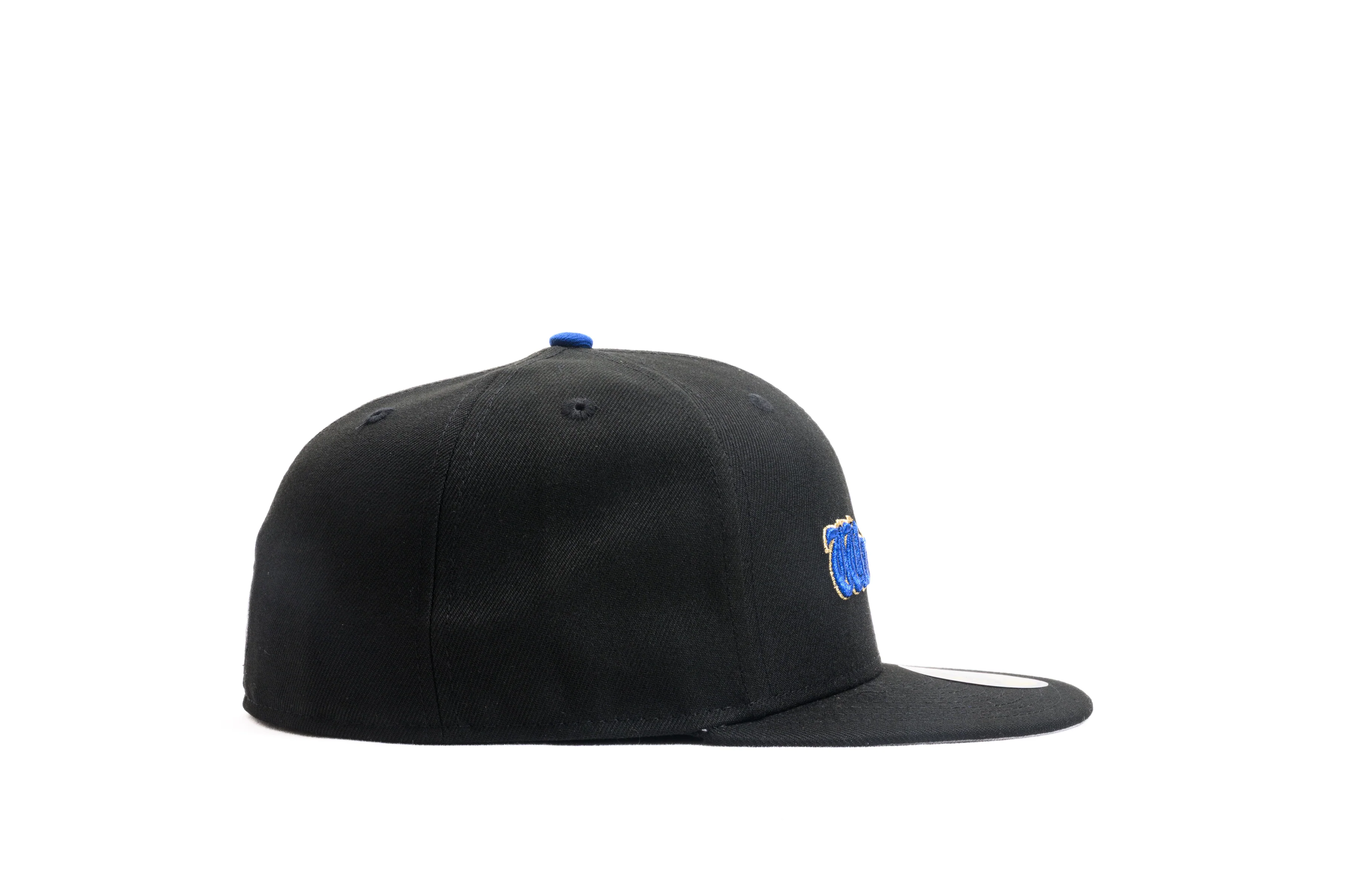 NEW ERA "OLD MONEY 2.0" GOLDEN STATE WARRIORS FITTED HAT (BLACK/ROYAL BLUE) - Image 7