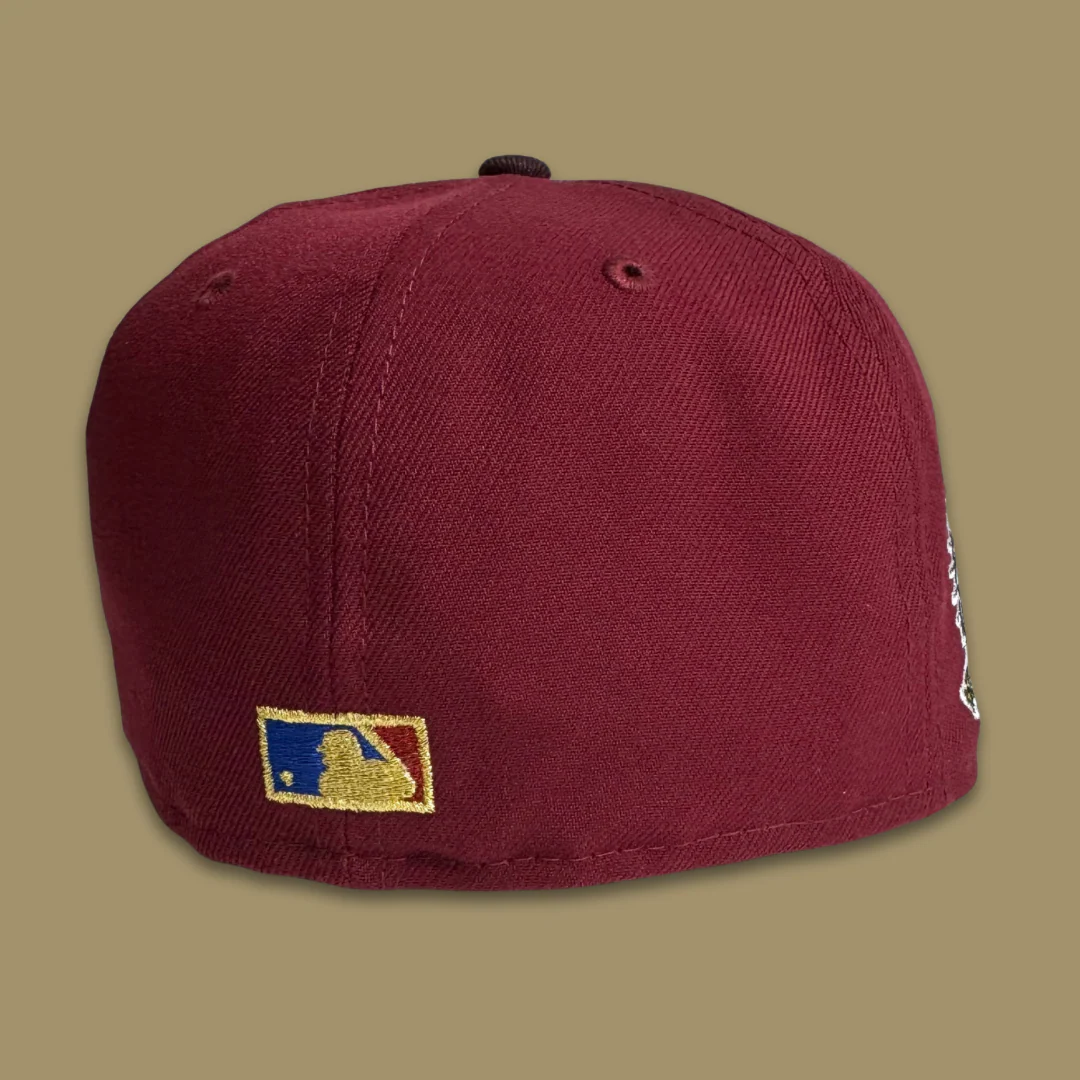 NEW ERA “OX BLOOD" BALTIMORE ORIOLES FITTED HAT (BRICK RED/MAROON) - Image 5