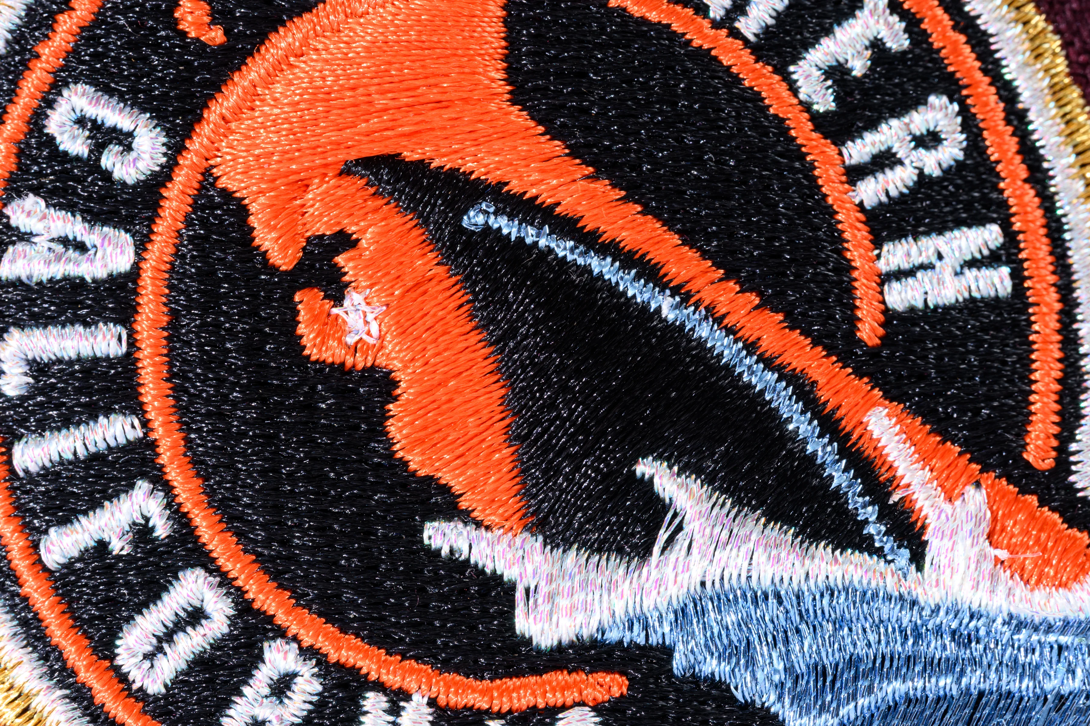 NEW ERA "ORANGE" SAN JOSE SHARKS FITTED HAT (MAROON/BLACK) - Image 12