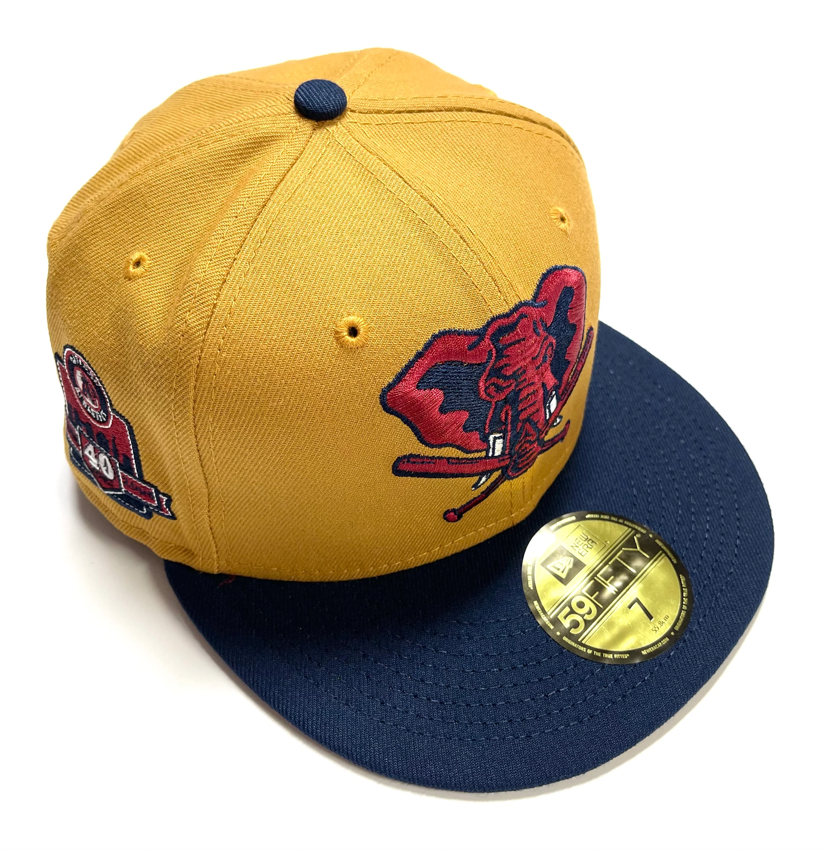 NEW ERA "PANAMA RED" OAKLAND A'S FITTED HAT (PANAMA TAN/NAVY/RED)