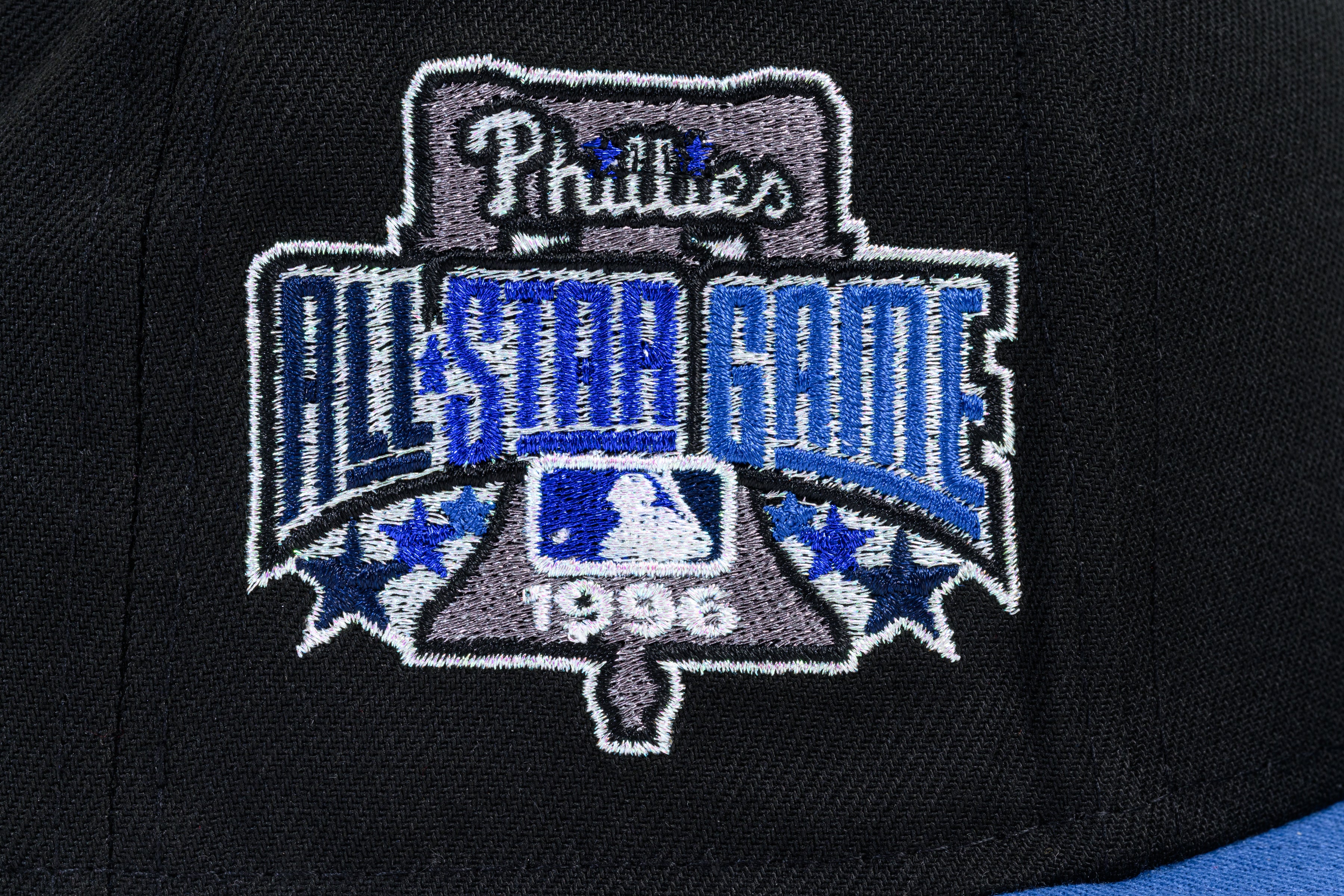 NEW ERA "PHANTOM" PHILADELPHIA PHILLIES FITTED HAT (BLACK/INDIGO BLUE) - Image 4