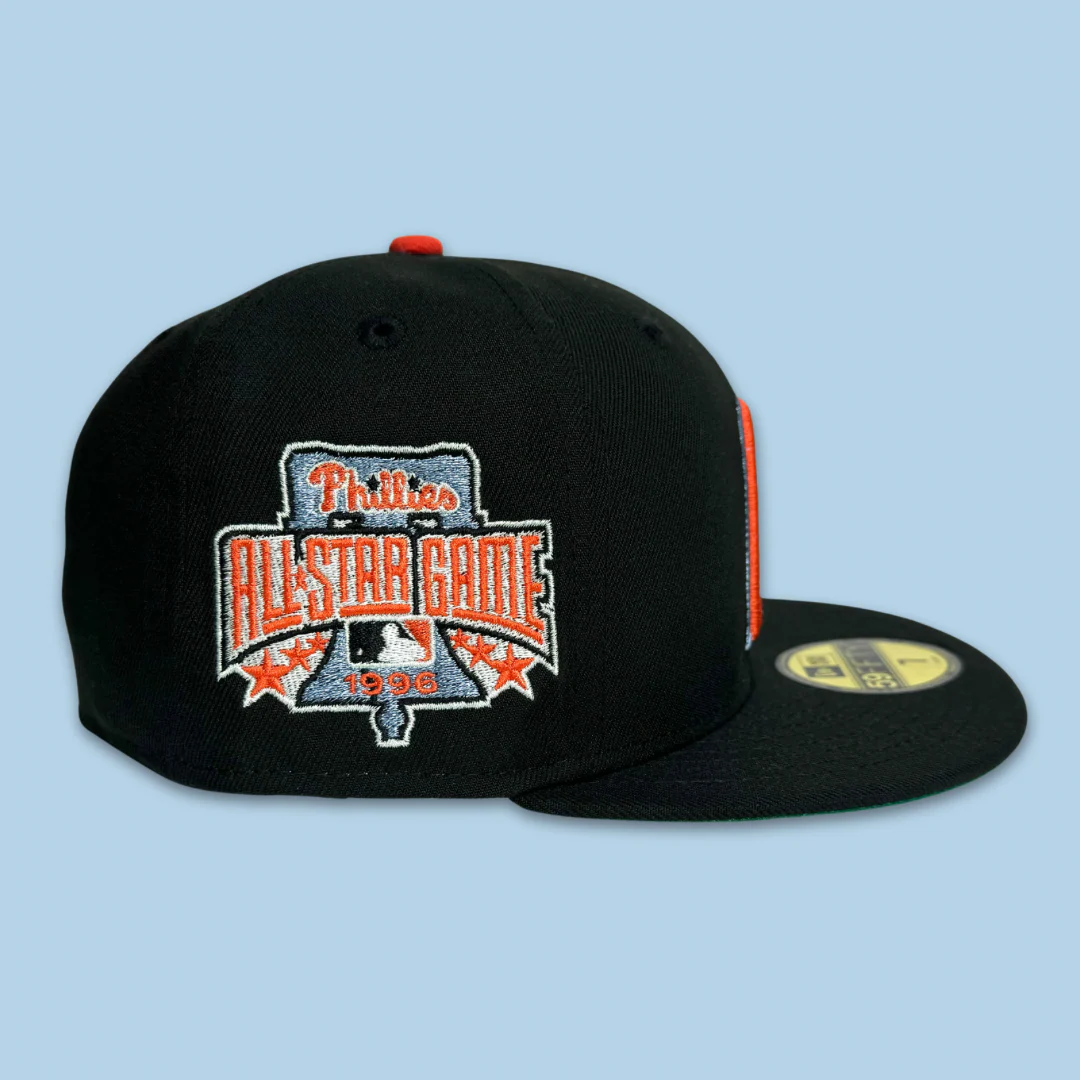 NEW ERA “PHILLIES ON ICE” PHILADELPHIA PHILLIES FITTED HAT (BLACK) - Image 2