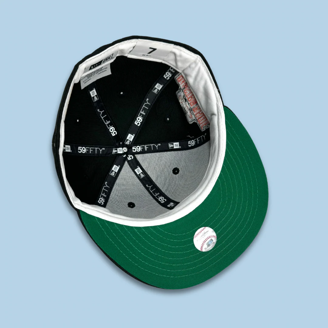 NEW ERA “PHILLIES ON ICE” PHILADELPHIA PHILLIES FITTED HAT (BLACK) - Image 4