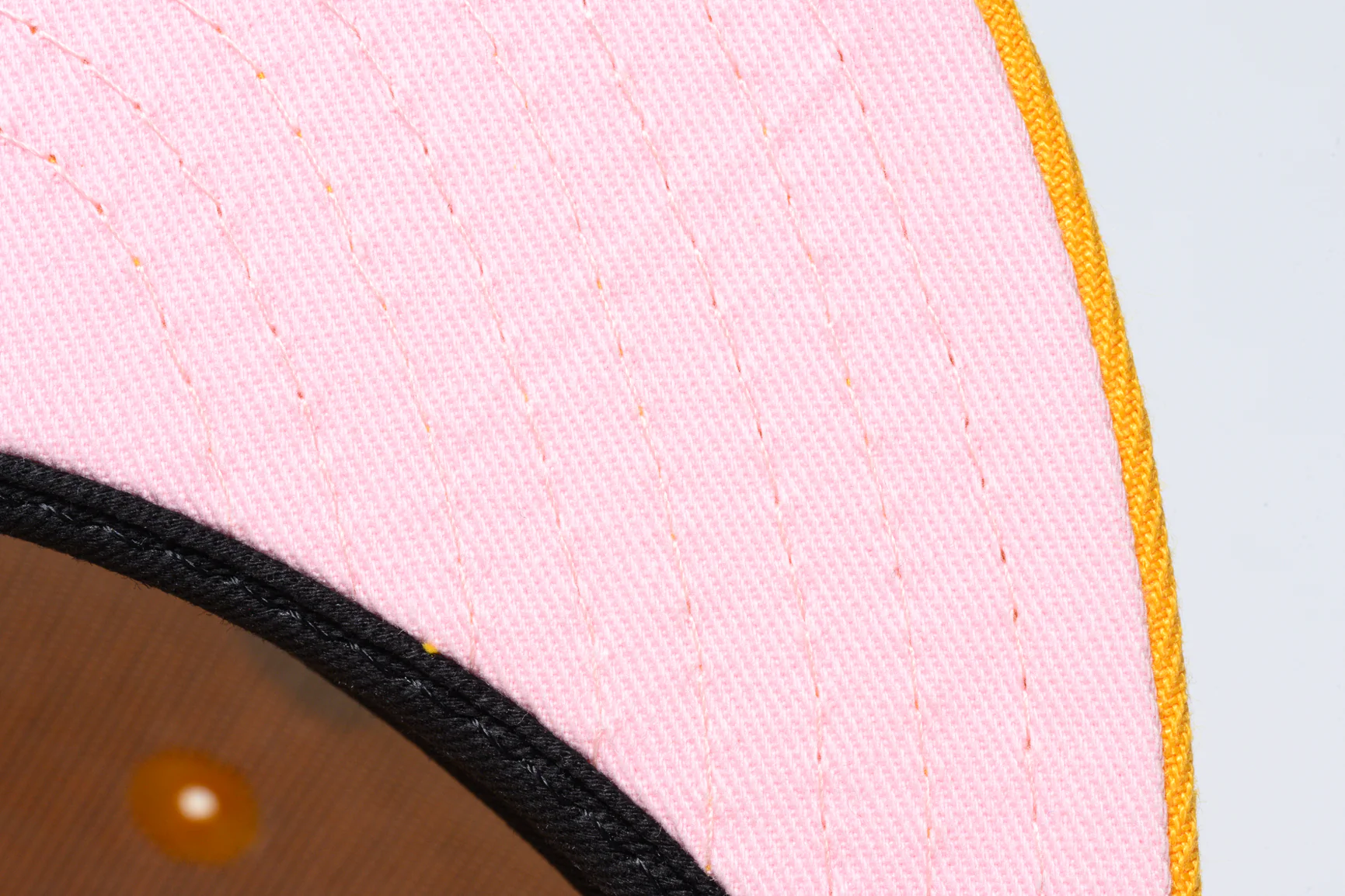 NEW ERA "POMELO" OAKLAND A'S FITTED HAT (A GOLD/BLACK/PINK) - Image 3
