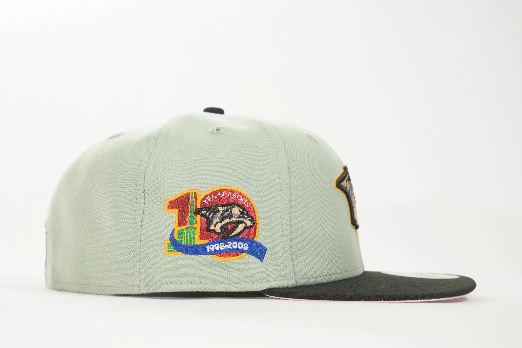 NEW ERA "PREDATOR" NASHVILLE PREDATORS (EVEREST GREEN/ BLACK/PINK) - Image 5