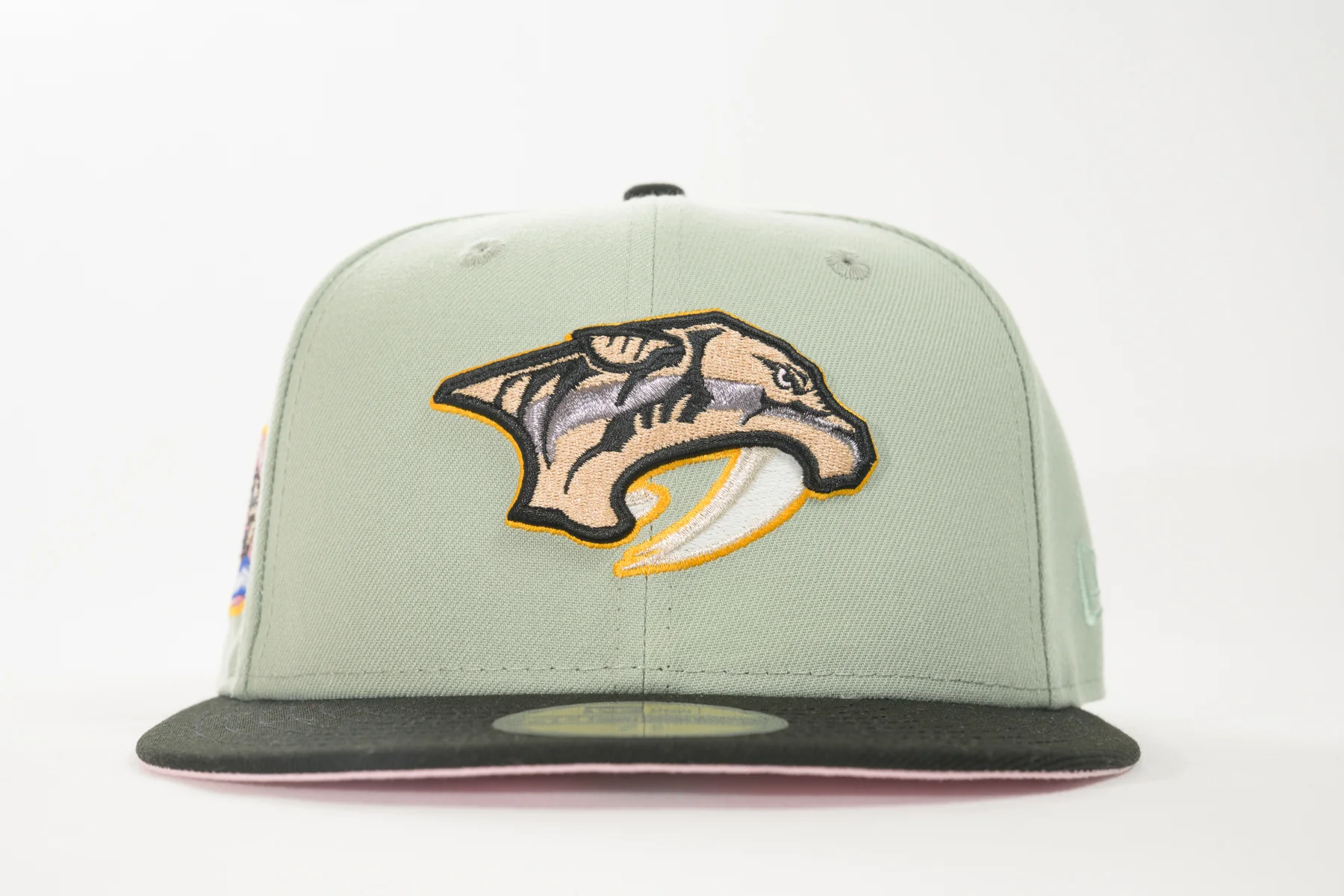 NEW ERA "PREDATOR" NASHVILLE PREDATORS (EVEREST GREEN/ BLACK/PINK) - Image 7