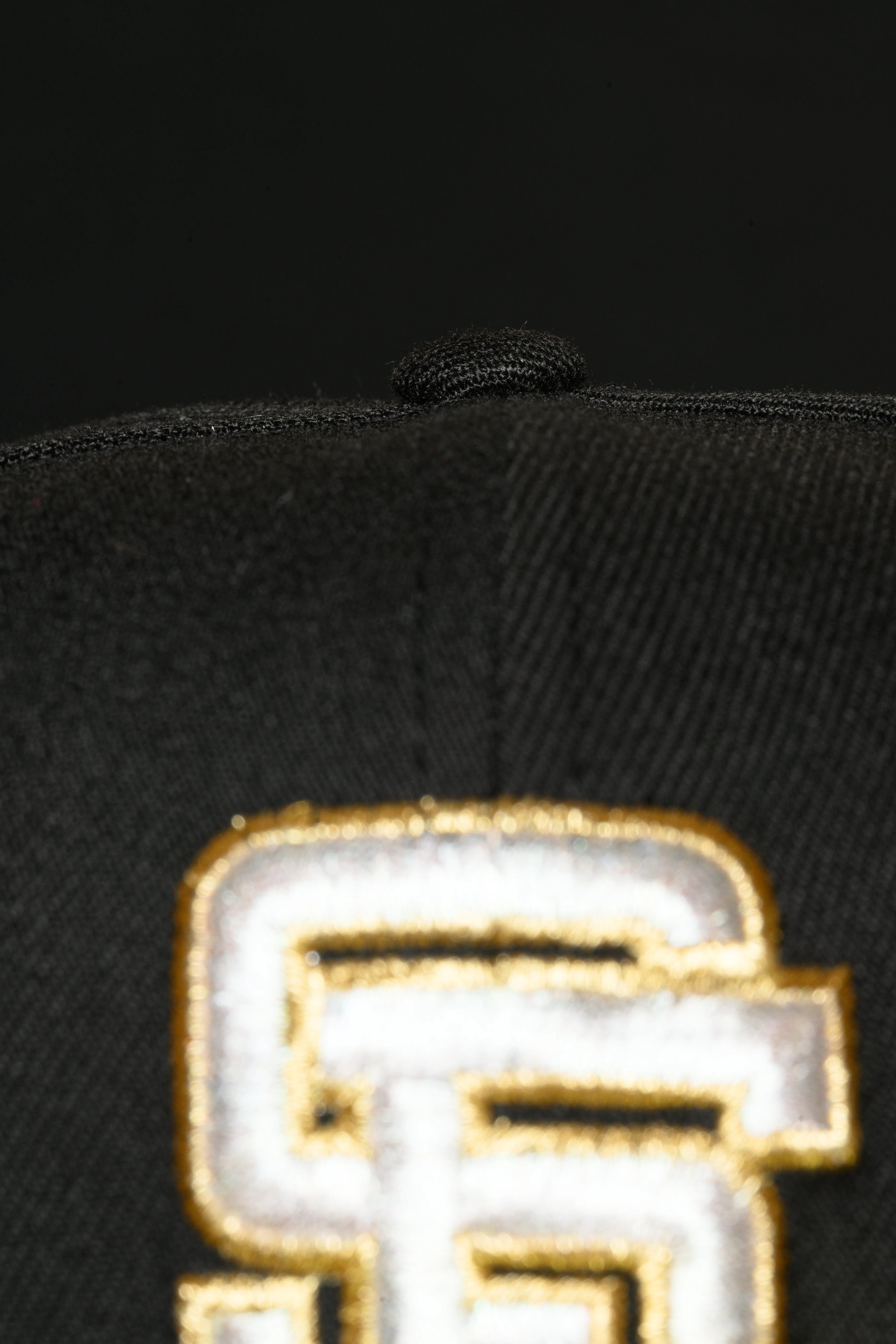 NEW ERA "RAPPER JEWELRY" SF GIANTS FITTED HAT (BLACK/METALLIC IRIS/GOLD) - Image 6