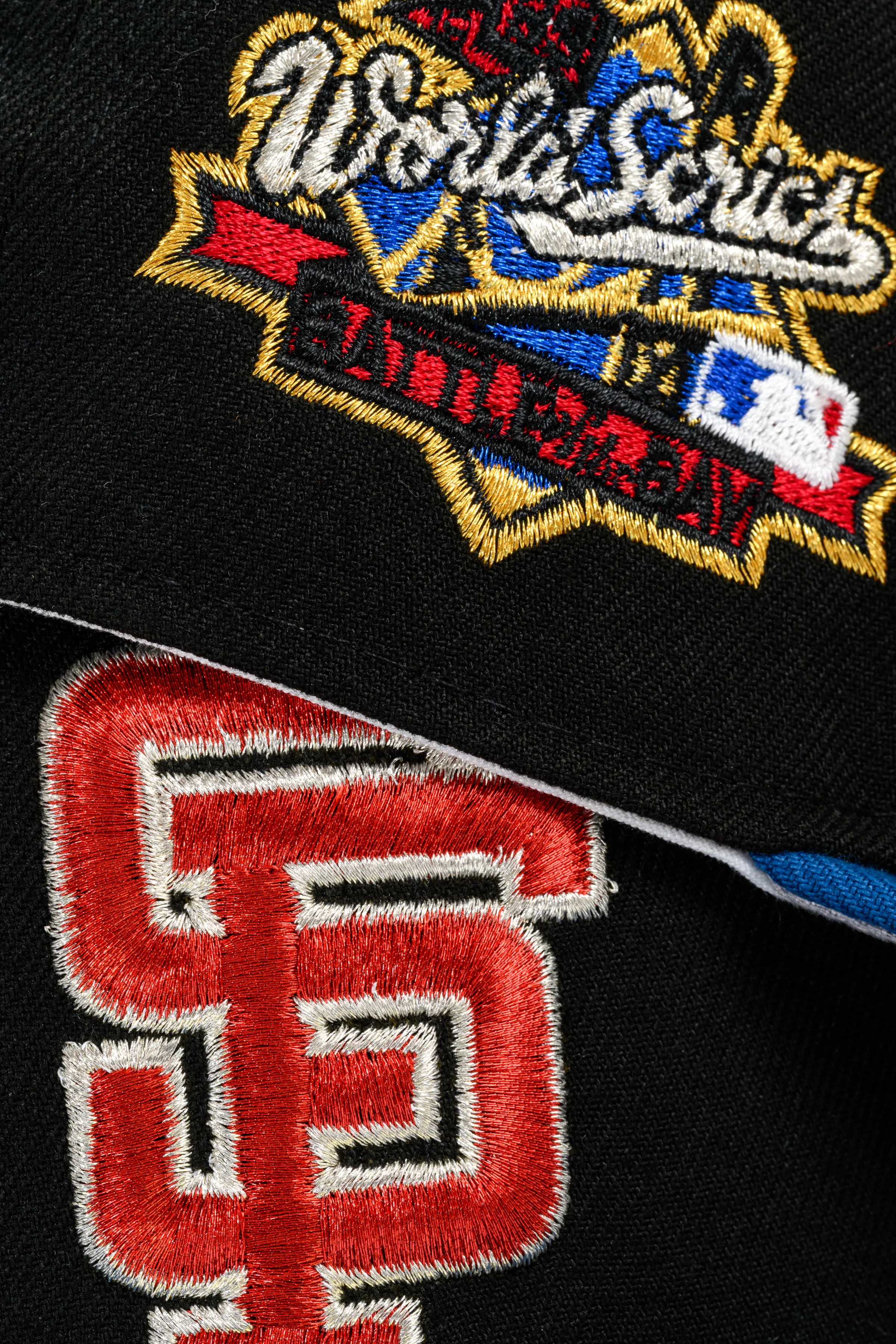 NEW ERA "RARE AIR" SAN FRANCISCO GIANTS FITTED HAT (BLACK/BLUE) - Image 12